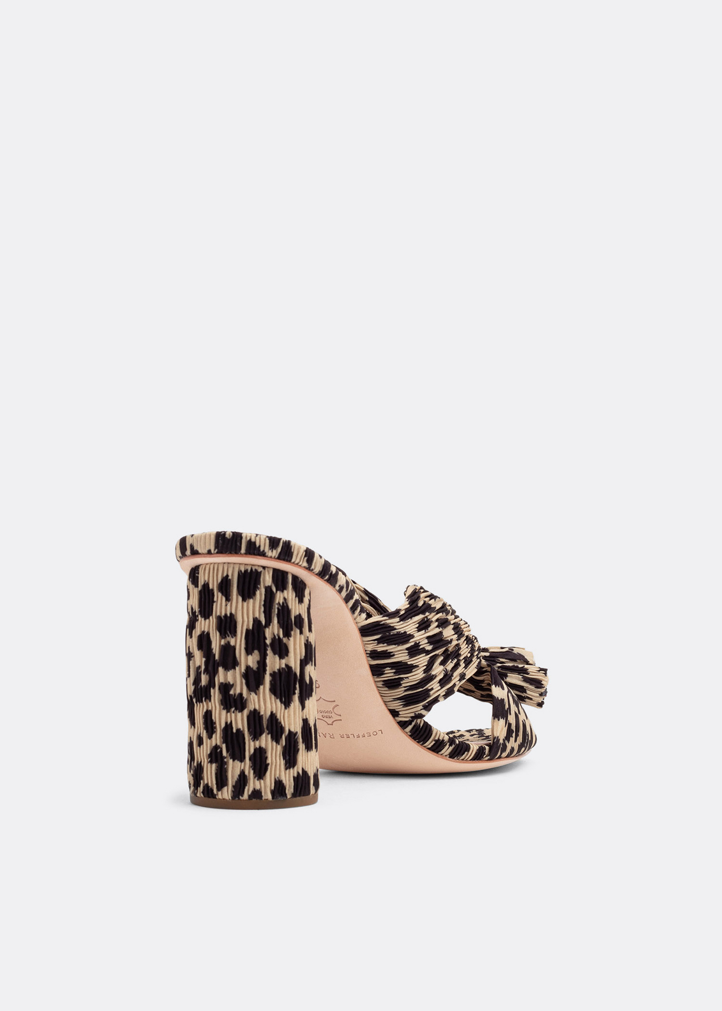 

Penny mules, Animal print