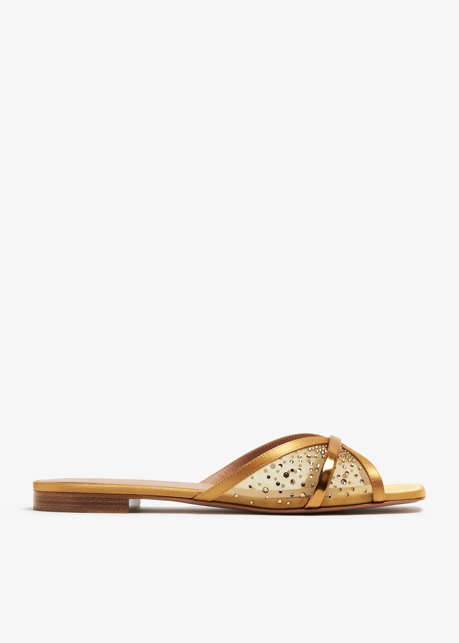 

Perla flat sandals, Gold