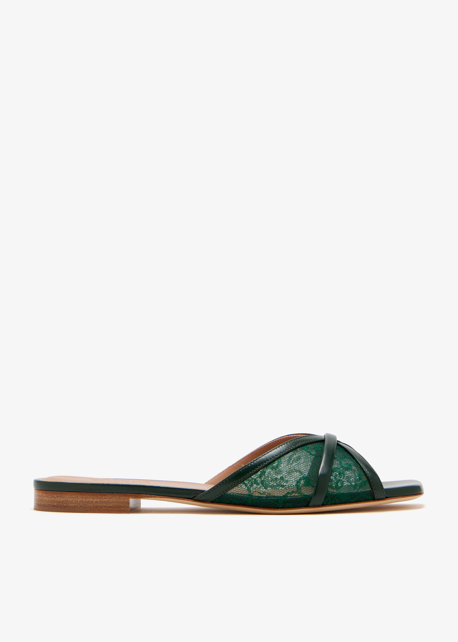

x Nojoud Alrumaihi Perla sandals, Green