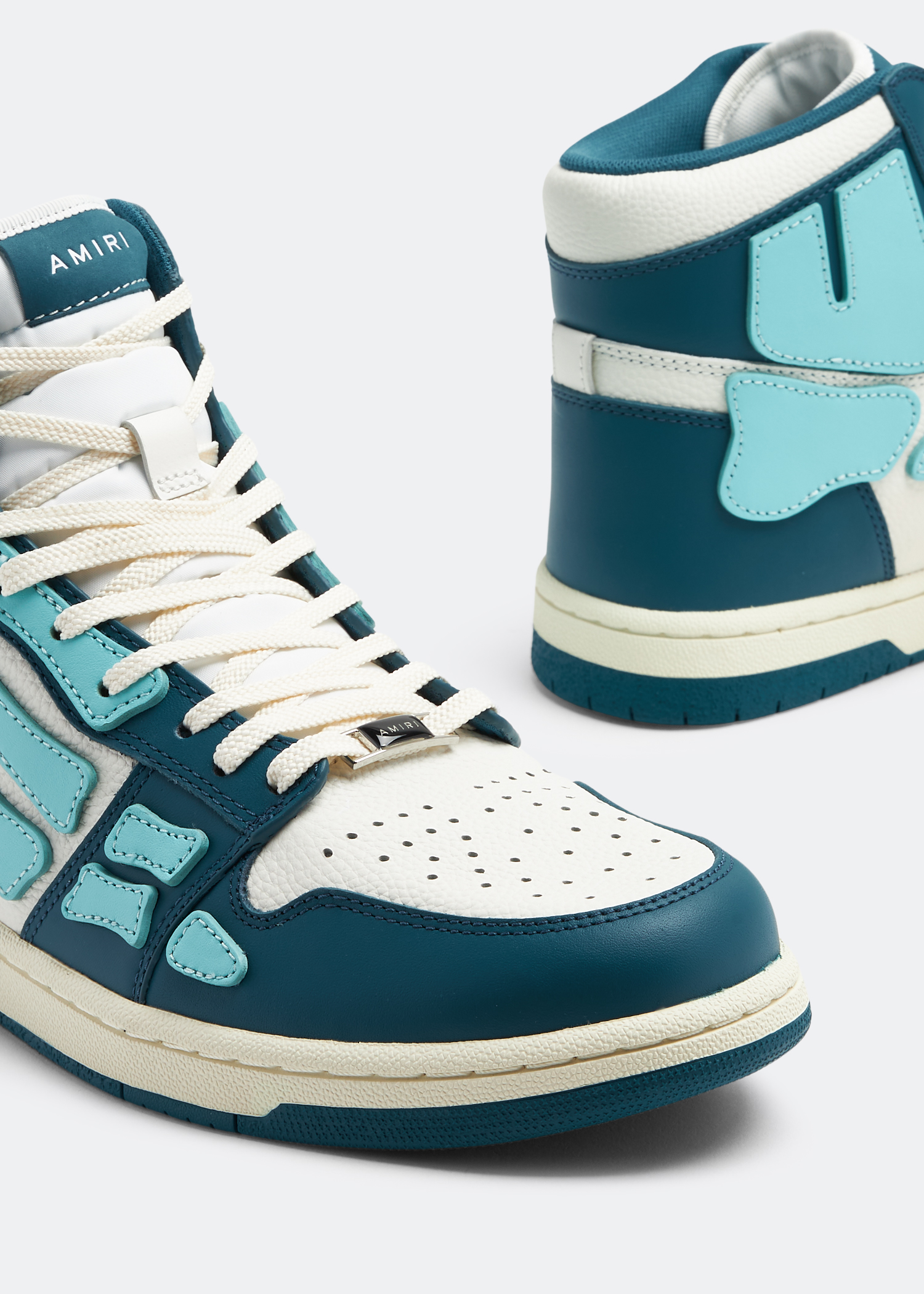 AMIRI Skel Hi Top Slate Blue