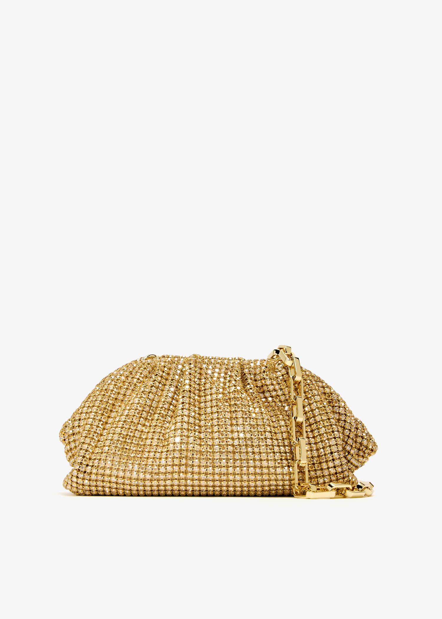 

Chainmail clutch bag, Gold