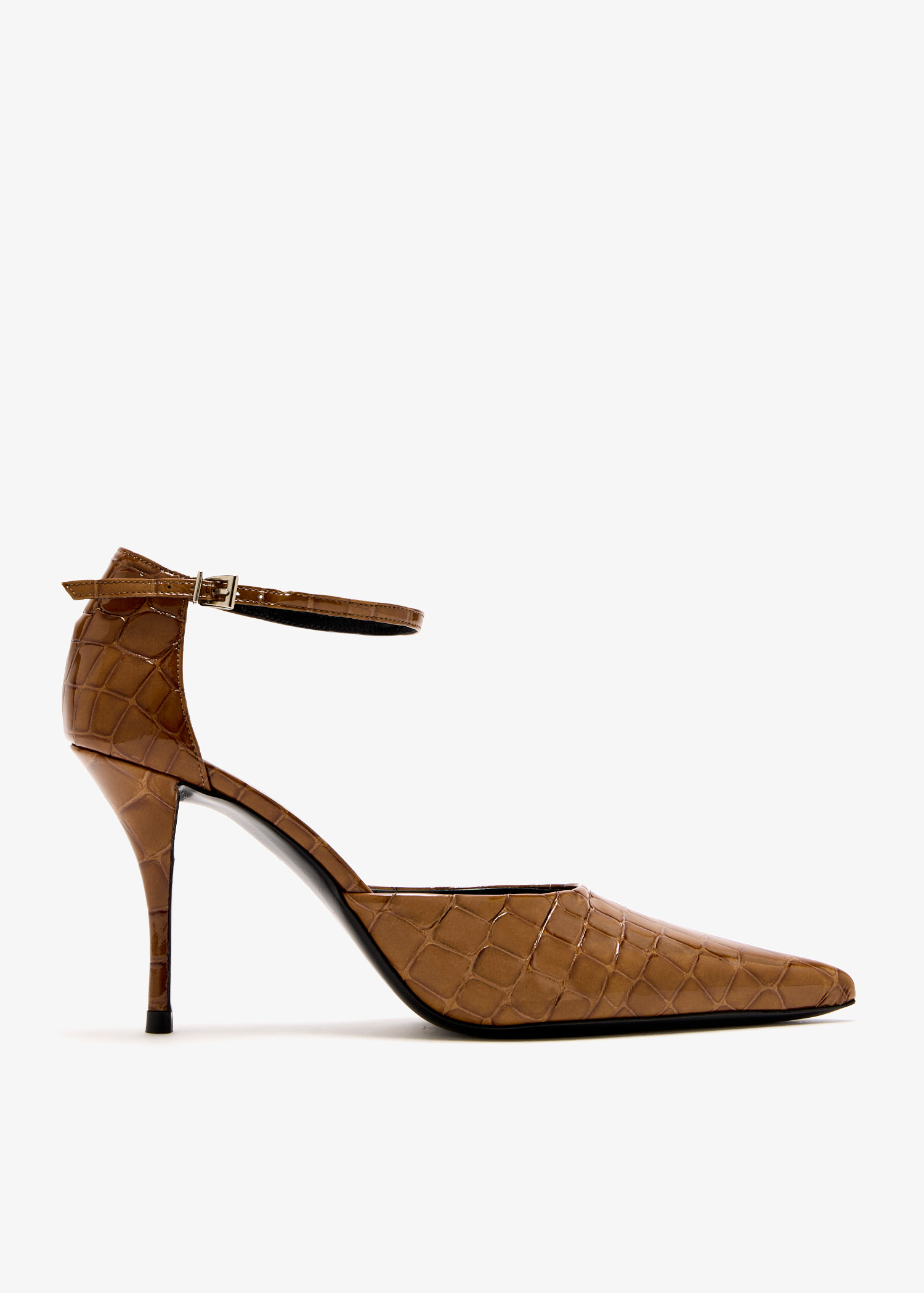 

Court pumps, Brown