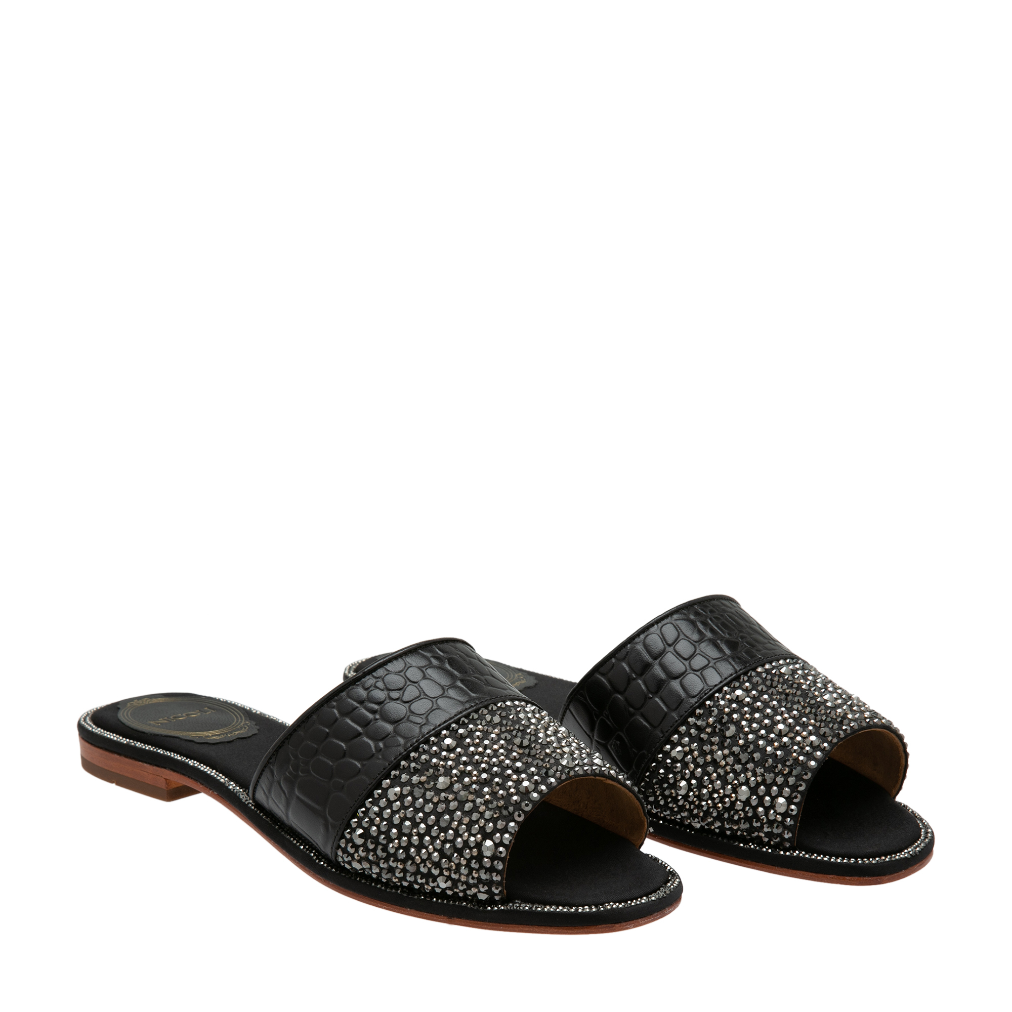 

Pietra sandals, Black