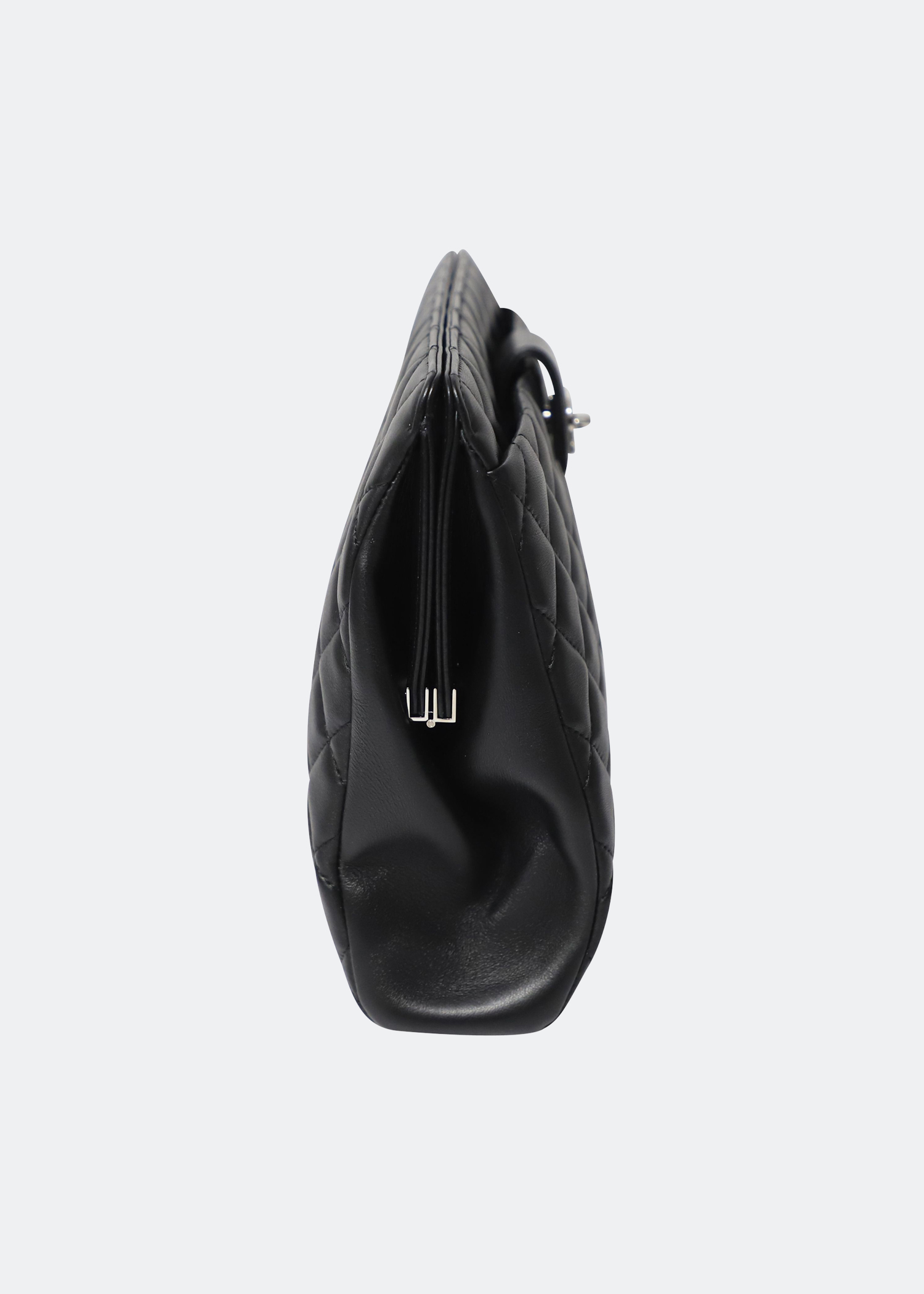 

Timeless Frame quilted clutch, Black