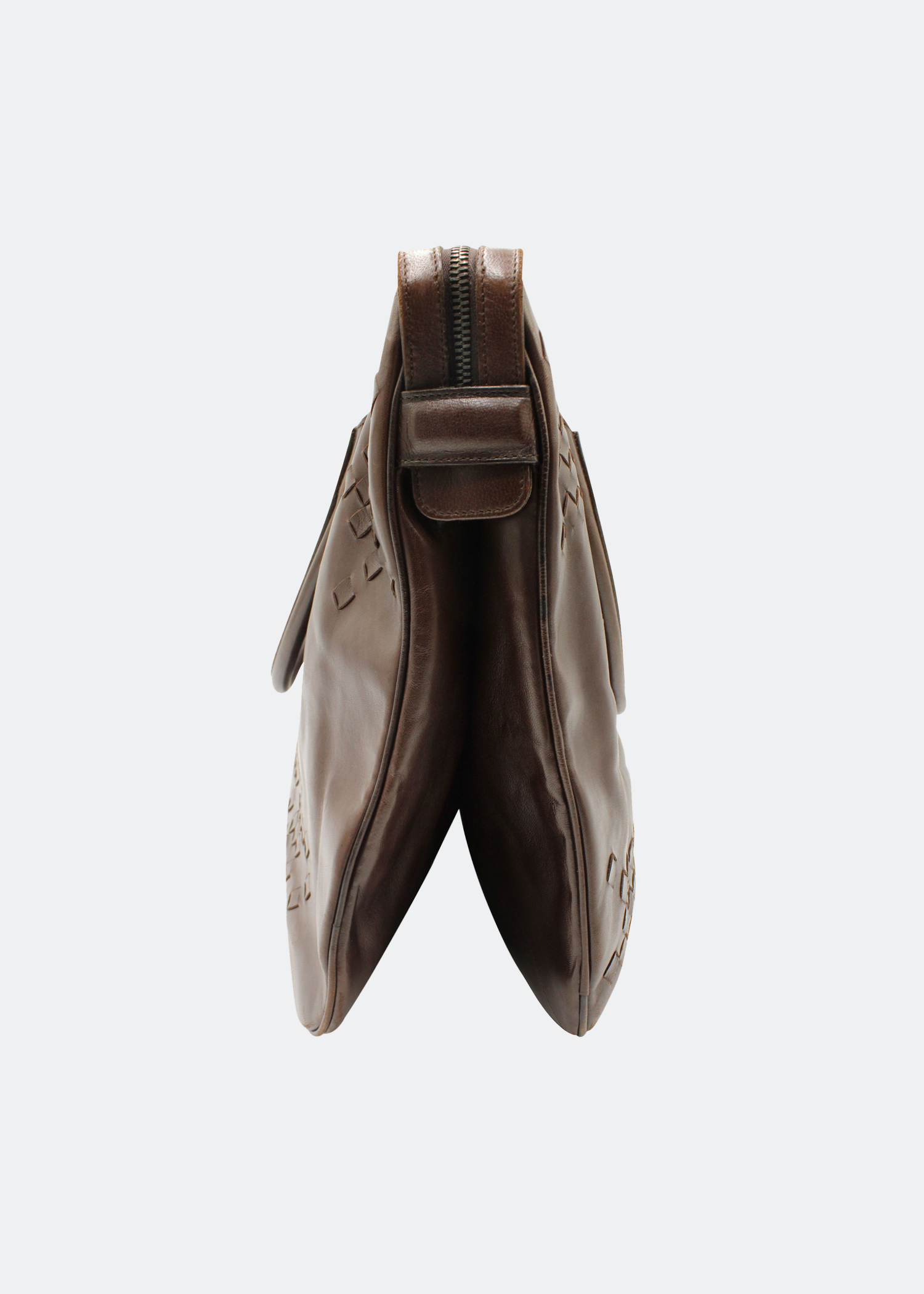 

Intrecciato briefcase bag, Brown