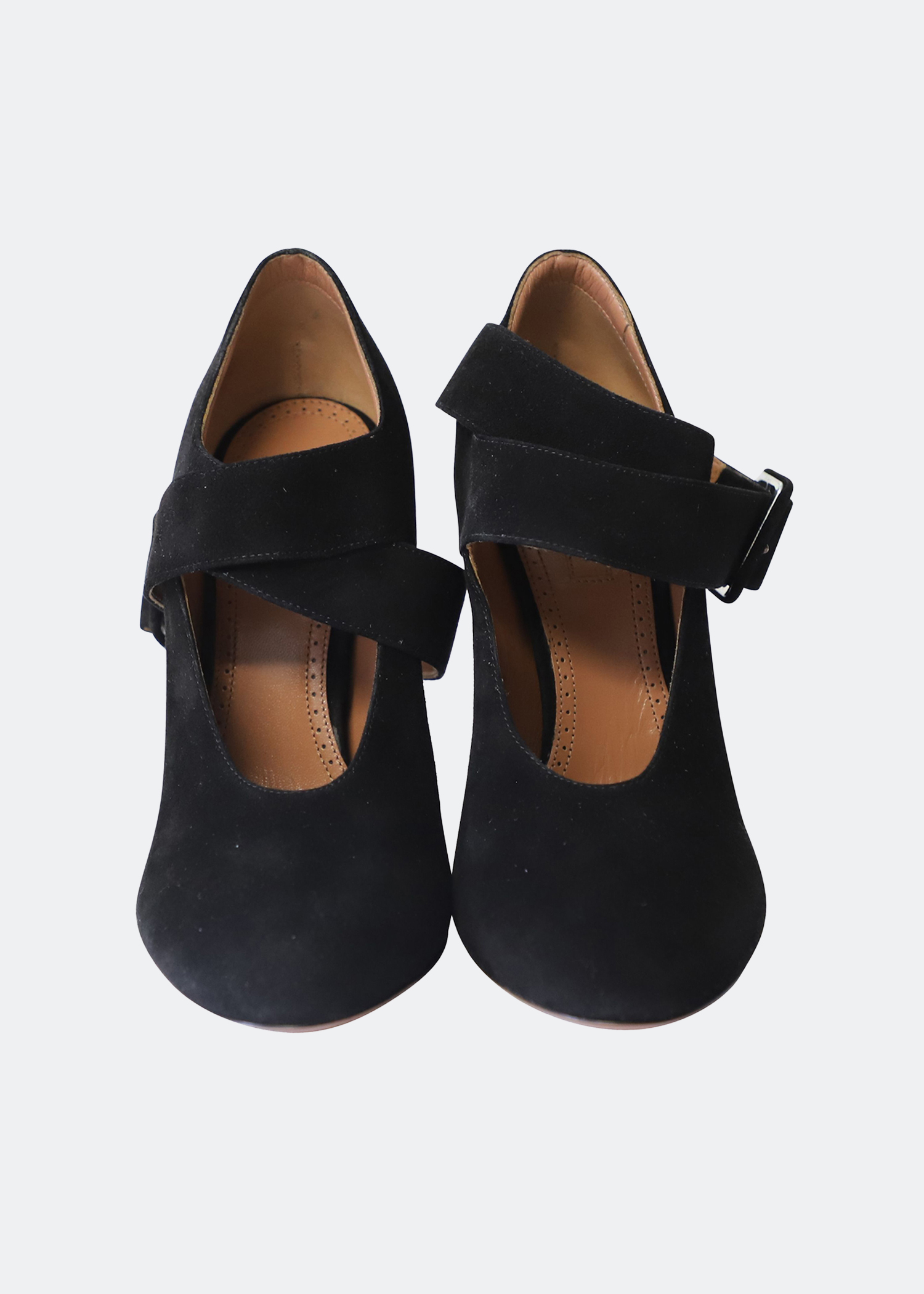 

Cross strap pumps, Black