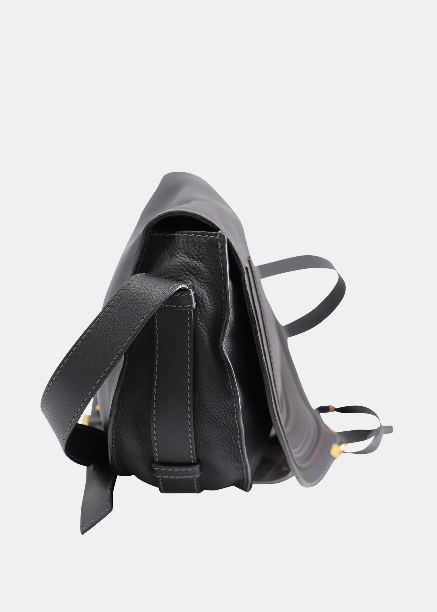

Marcie medium saddle bag, Black