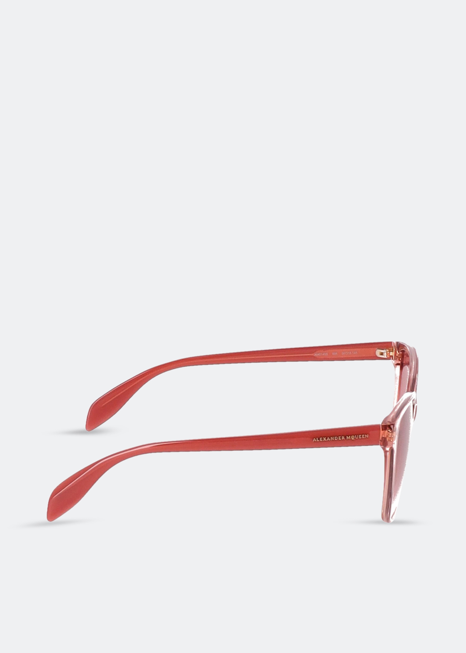 

Alexander McQueen Sunglasses in Pink Acetate