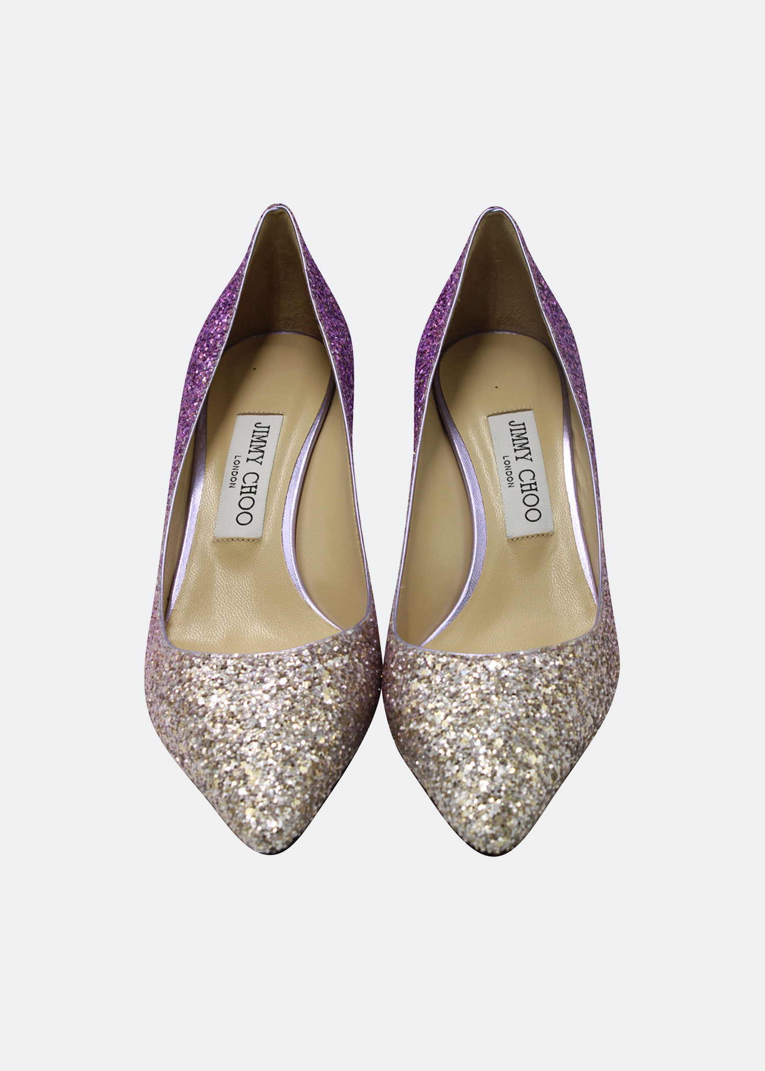 

Romy 60 pumps in violet glitter, Purple