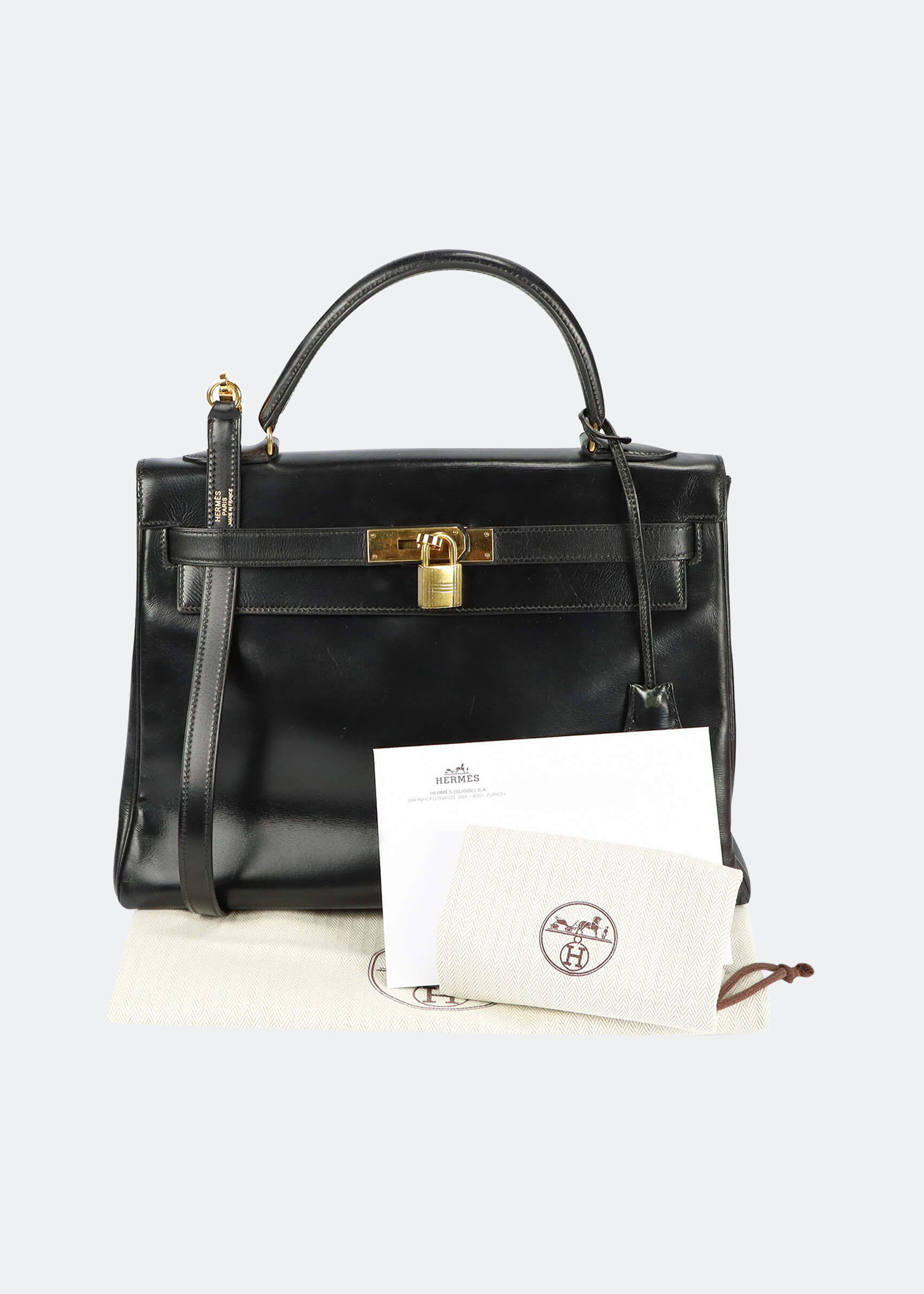 

Kelly 32 bag, Black