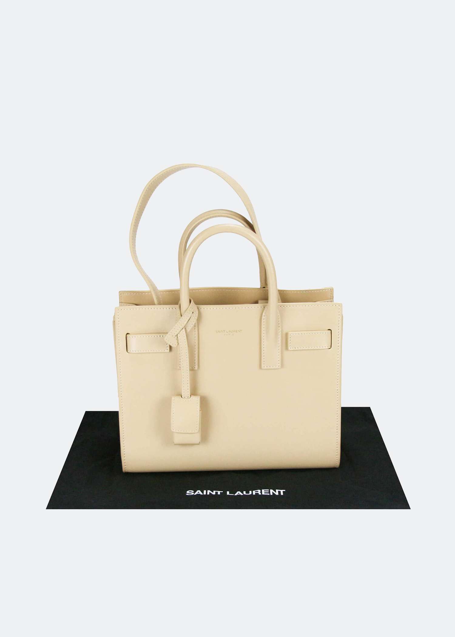 

Sac de Jour Nano bag in beige leather