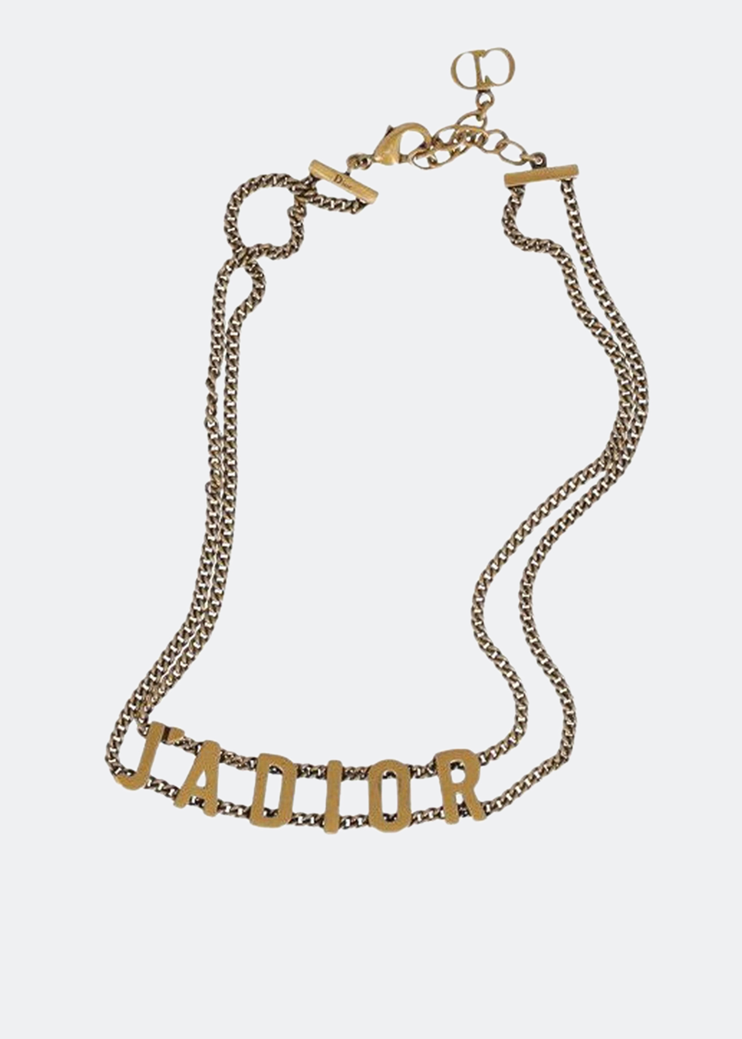 

J’Adior choker, Gold