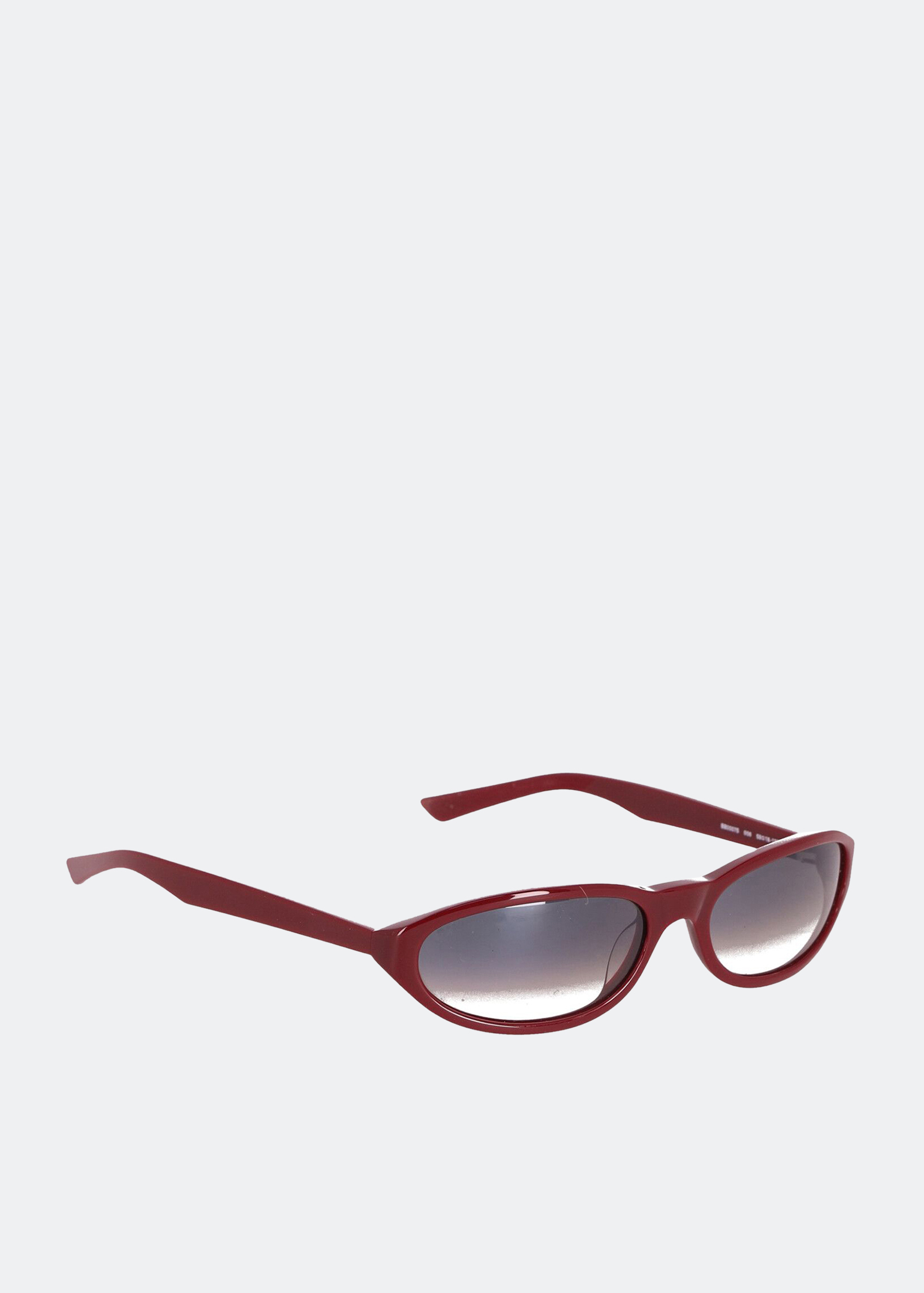 

Neo oval sunglasses in red acetate