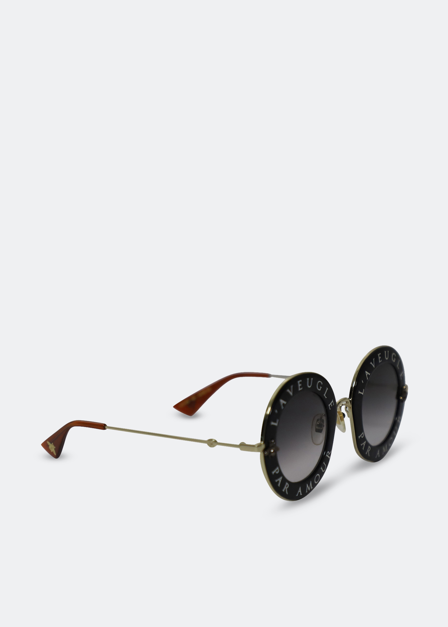 

L'Aveugle Par Amour sunglasses in black acetate