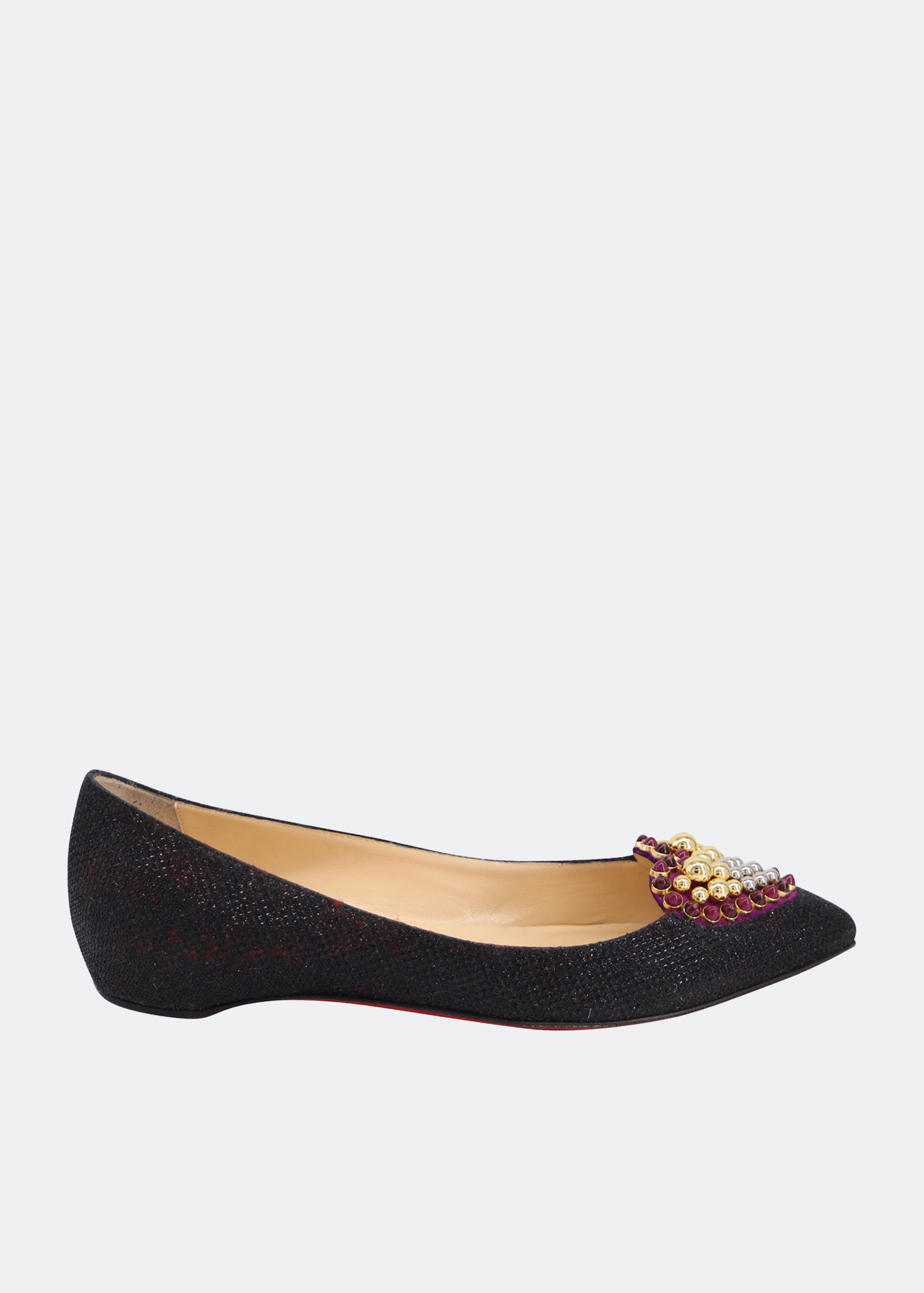 

Coramia glitter ballet flats, Black