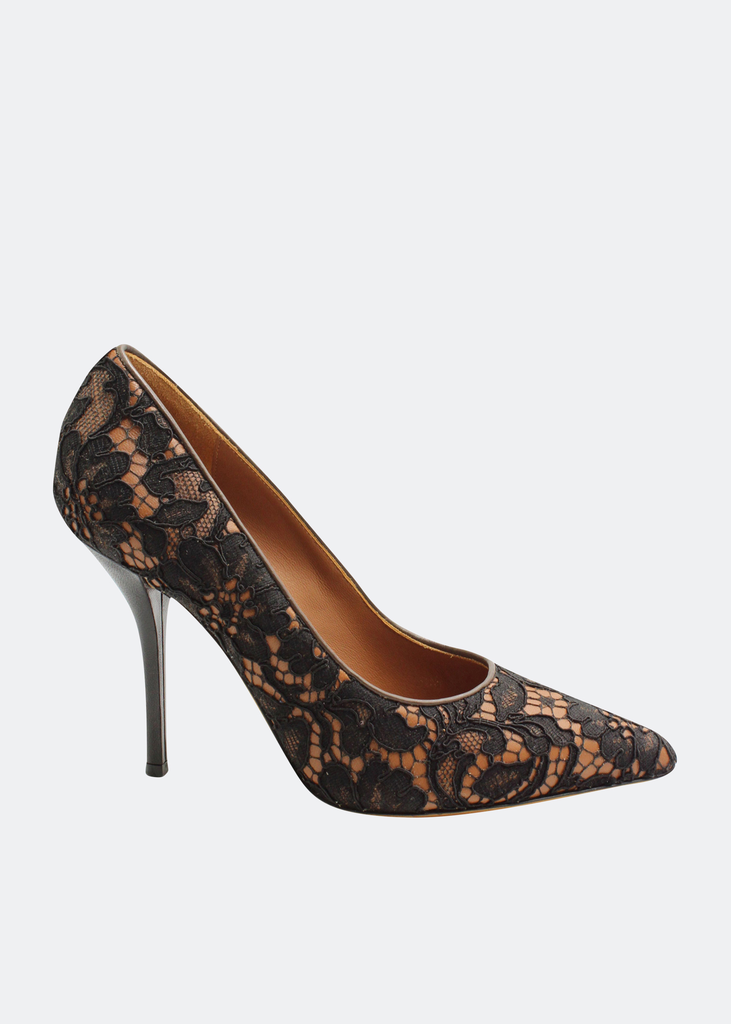 

Lace pumps, Brown
