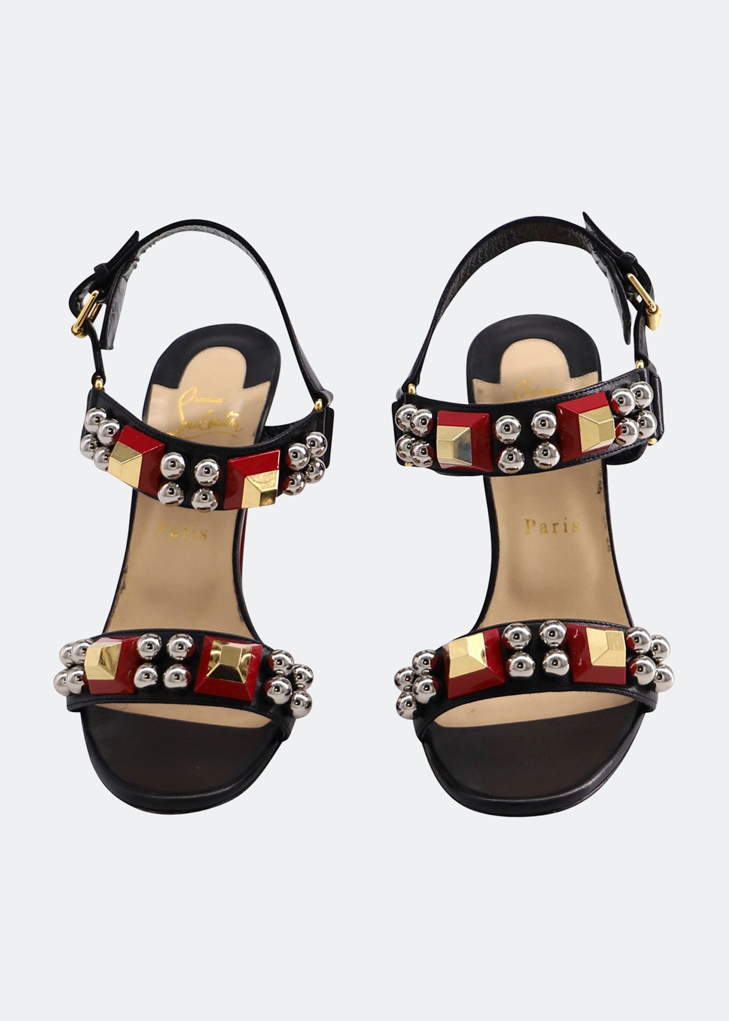 

Pyrabubble sandals, Black
