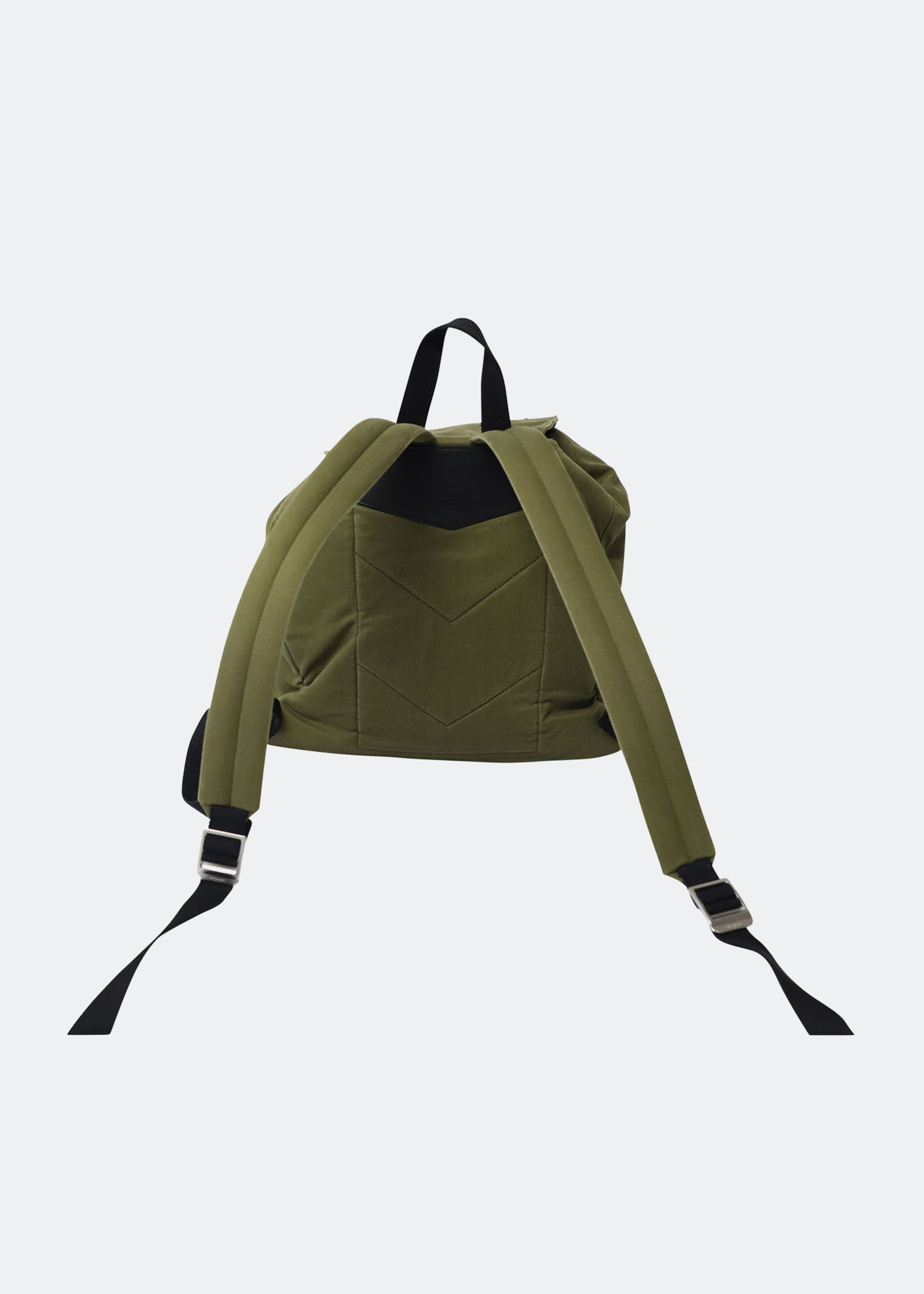 Saint Laurent Pre Loved Noe washed backpack for Men Green in UAE