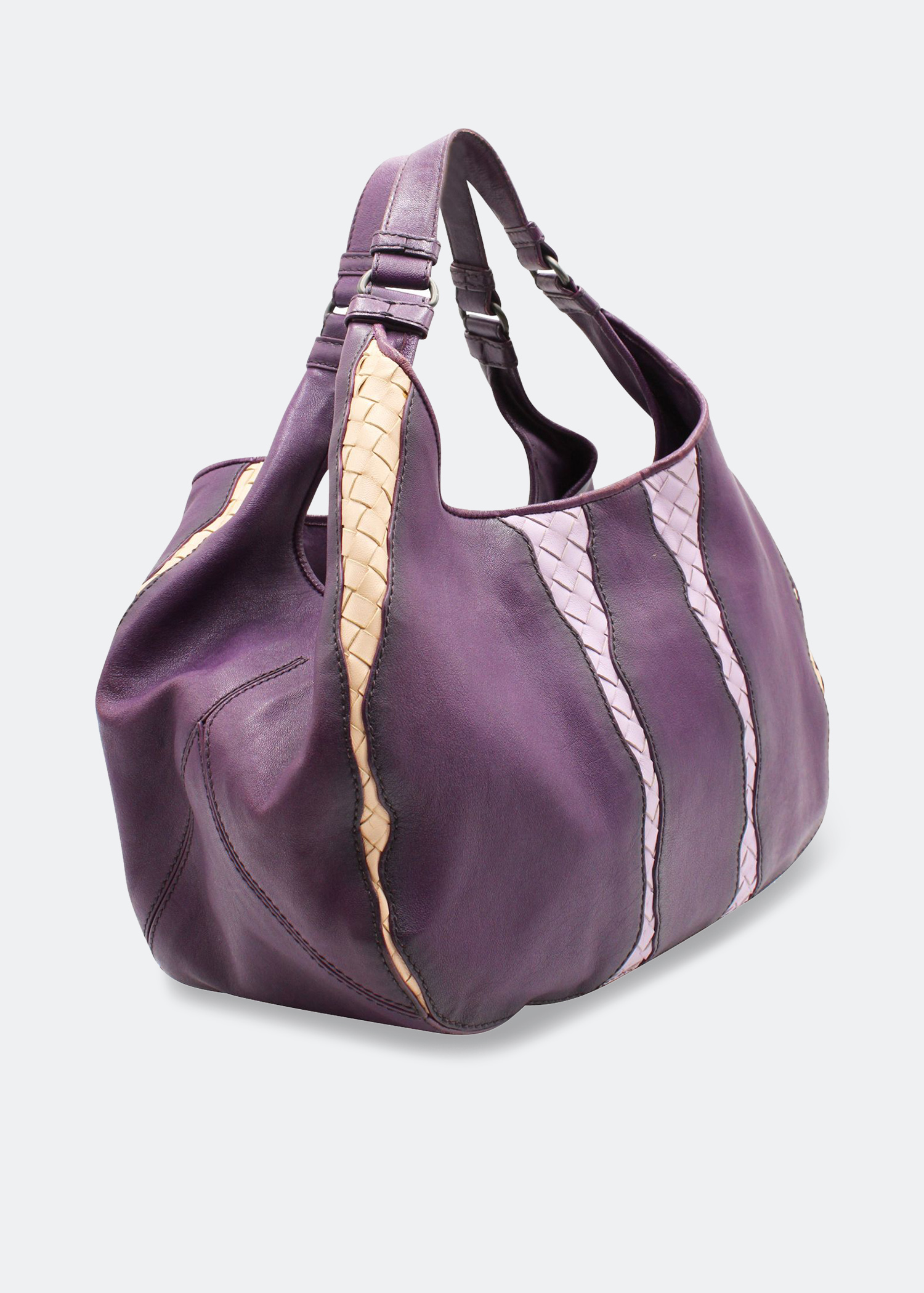 

Campana Intrecciato shoulder bag, Purple