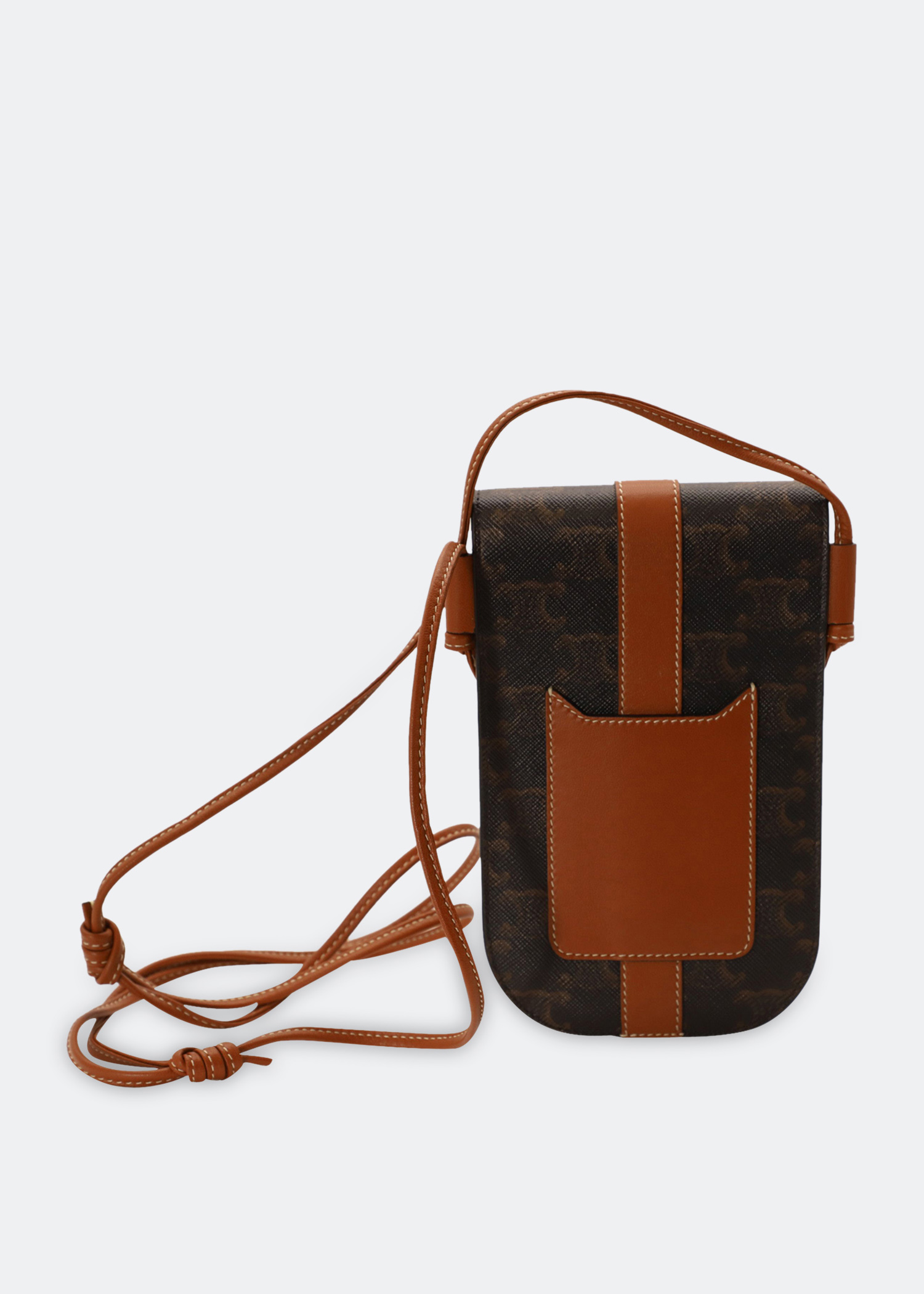 

Triomphe phone pouch, Brown