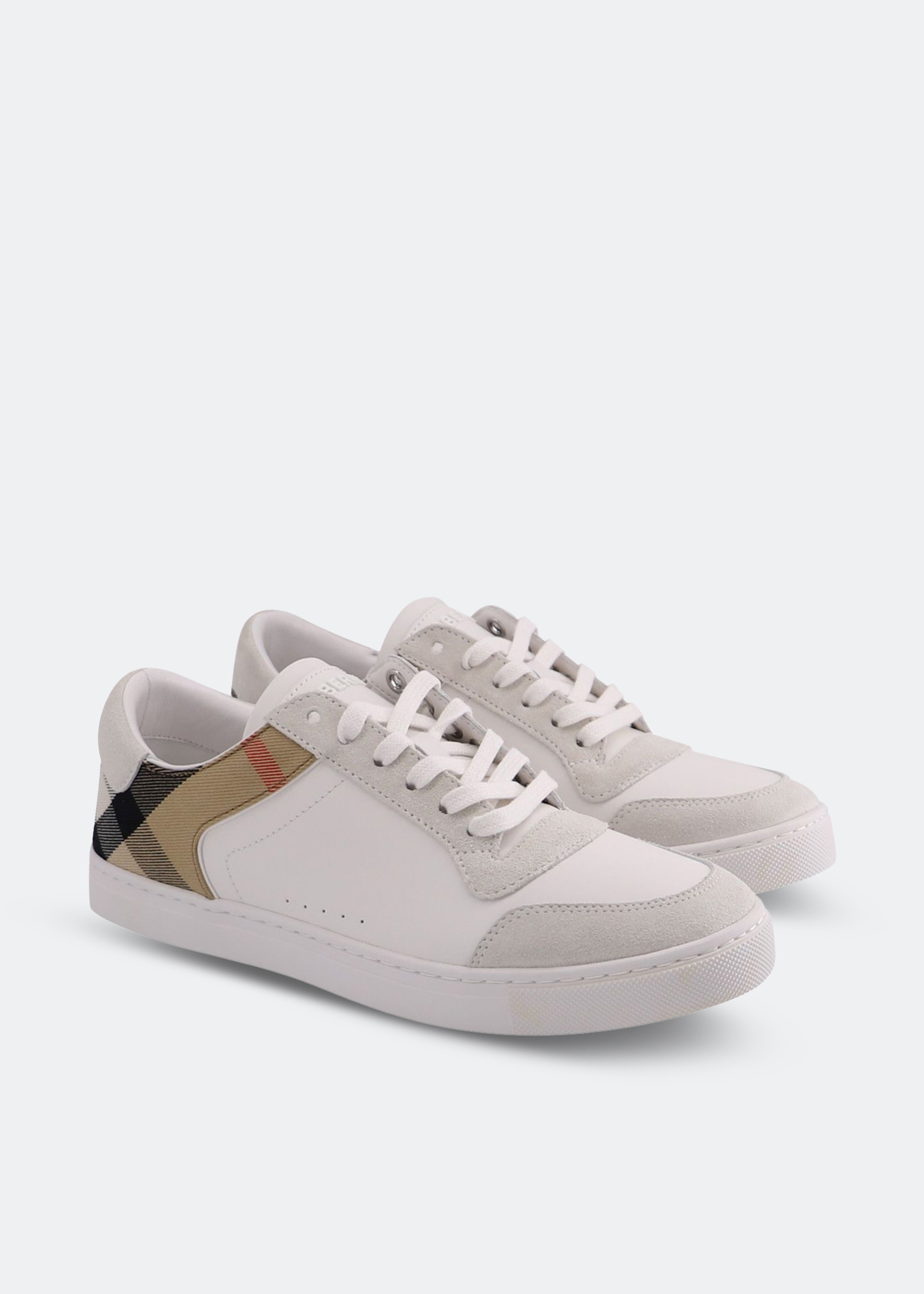 

Check sneakers, White
