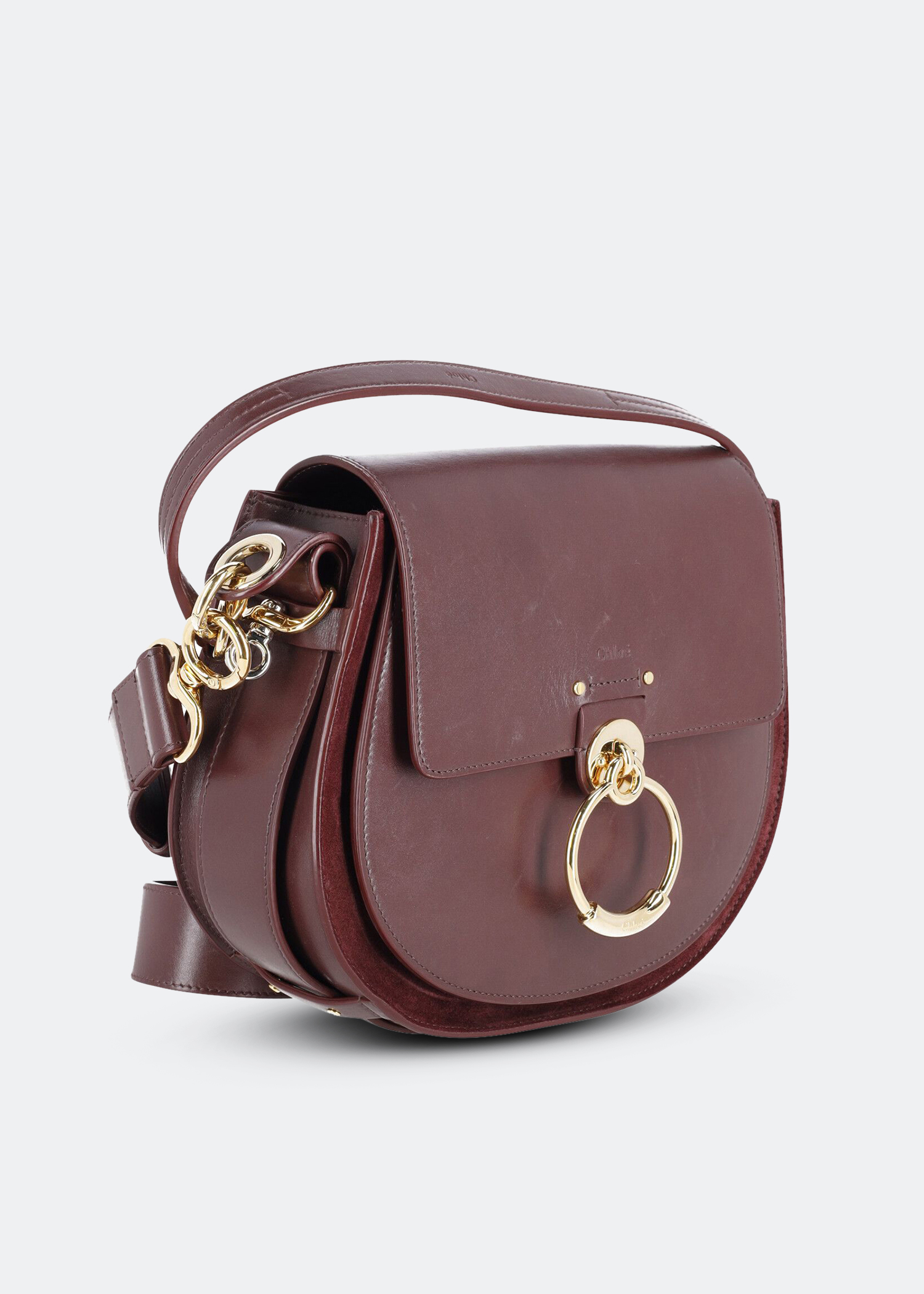

Tess large shoulder bag, Burgundy