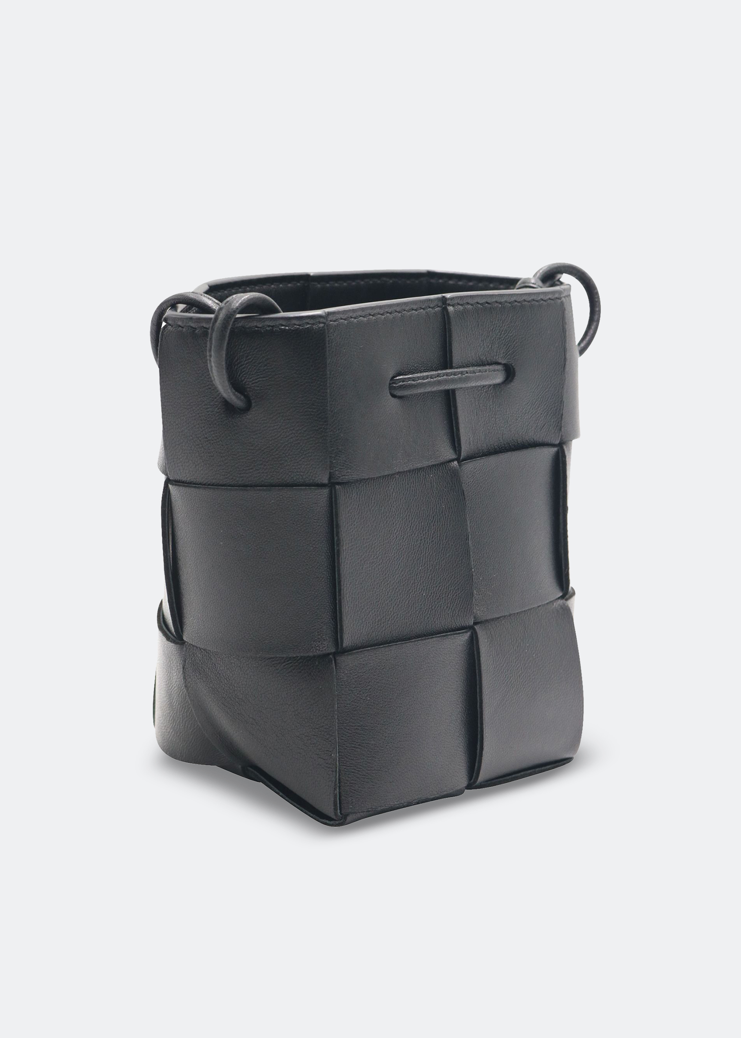 

Mini Cassette bucket bag, Black