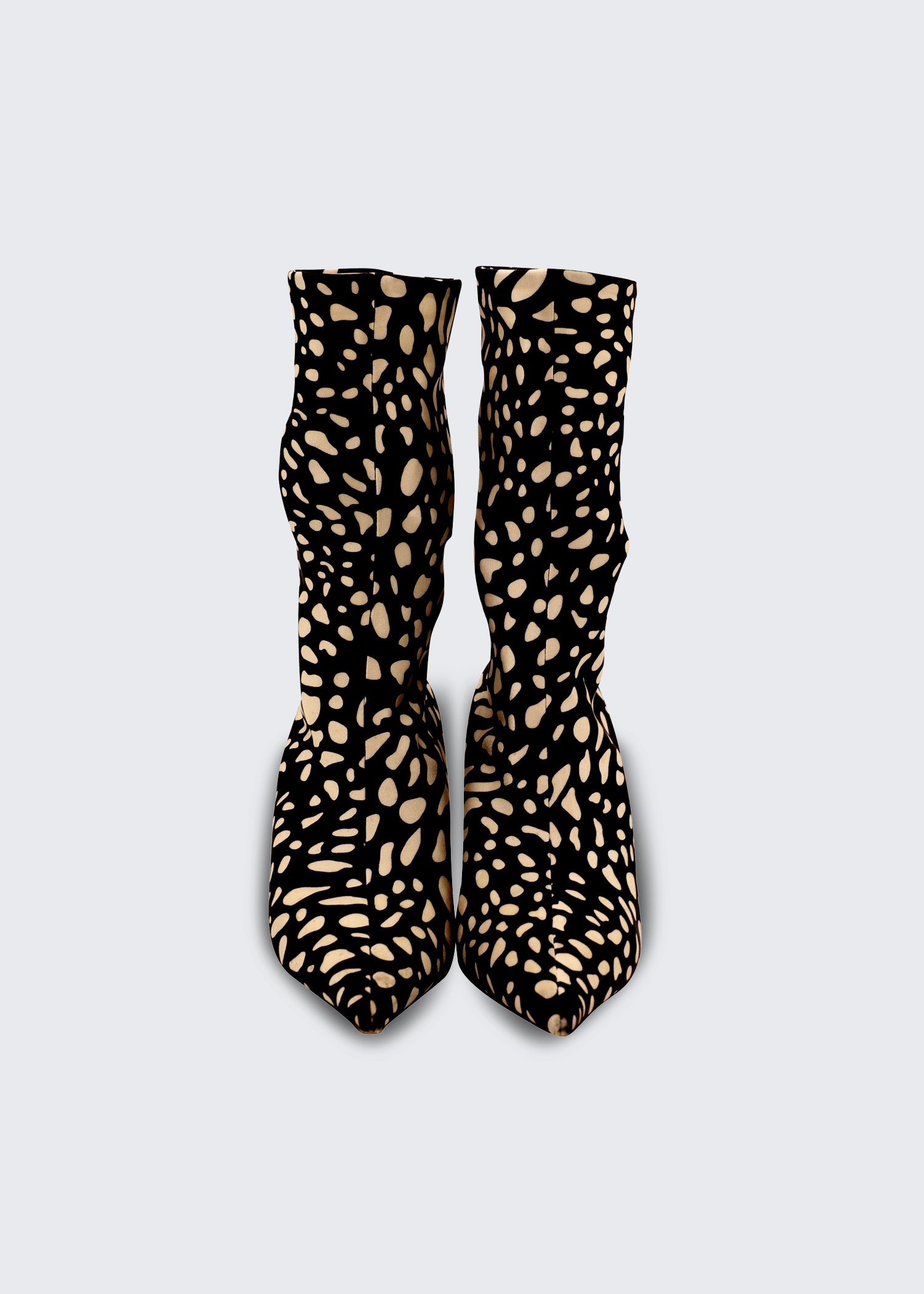 

Knife booties, Black