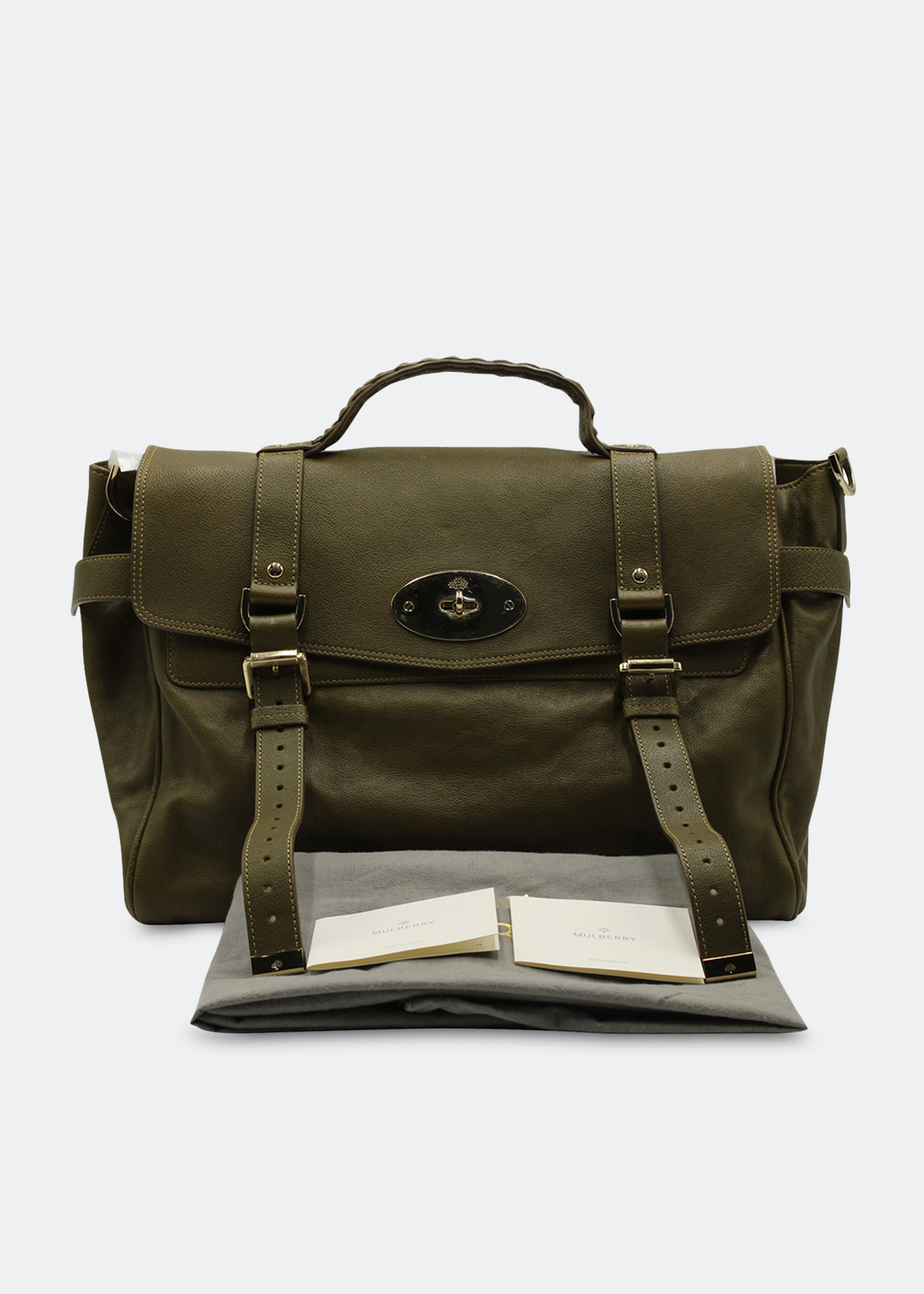 

Alexa satchel bag, Green