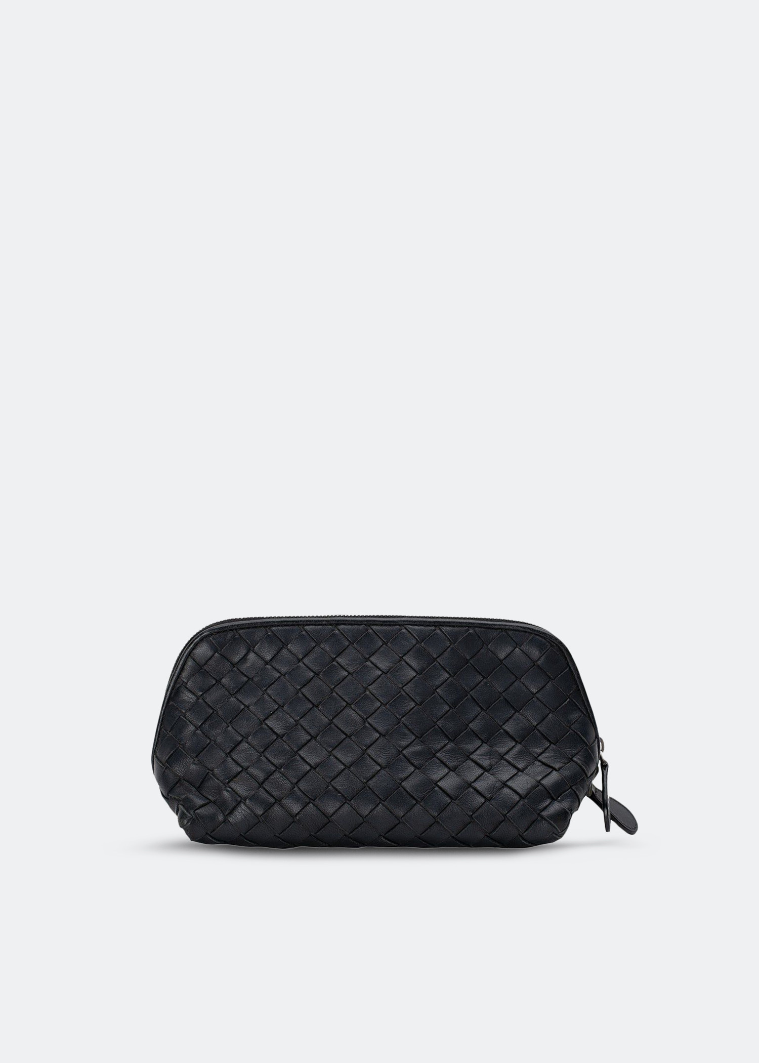 

Intrecciato cosmetic pouch, Black