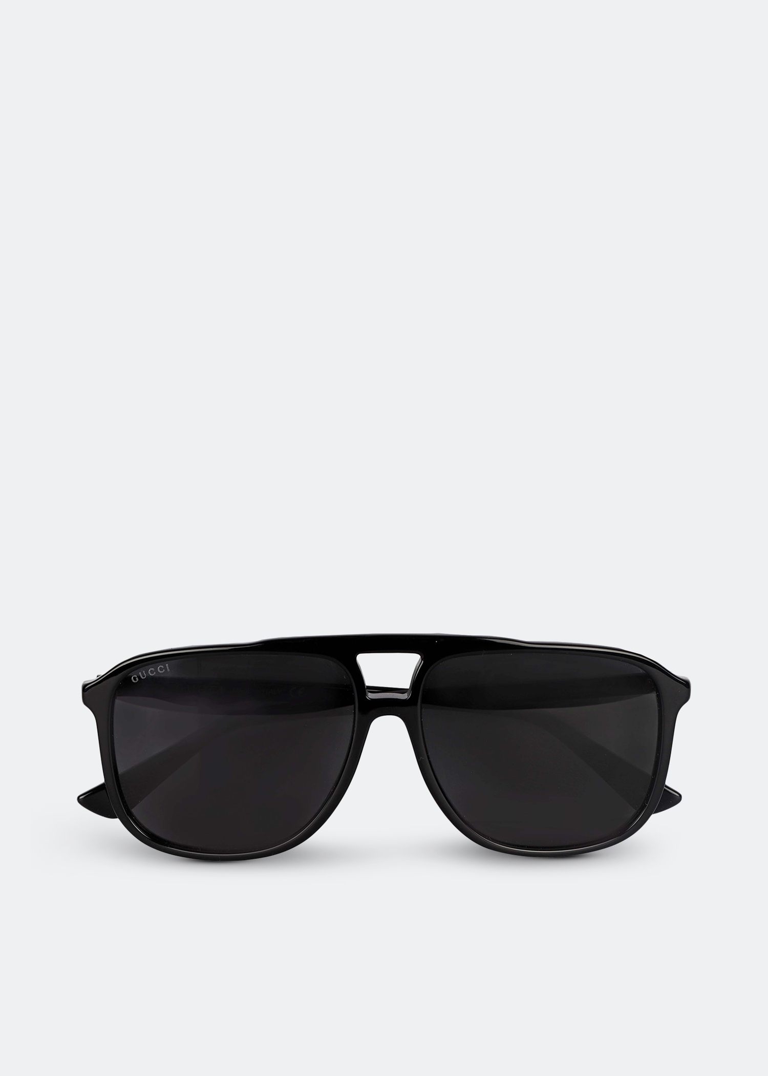 

Aviator-style sunglasses, Black