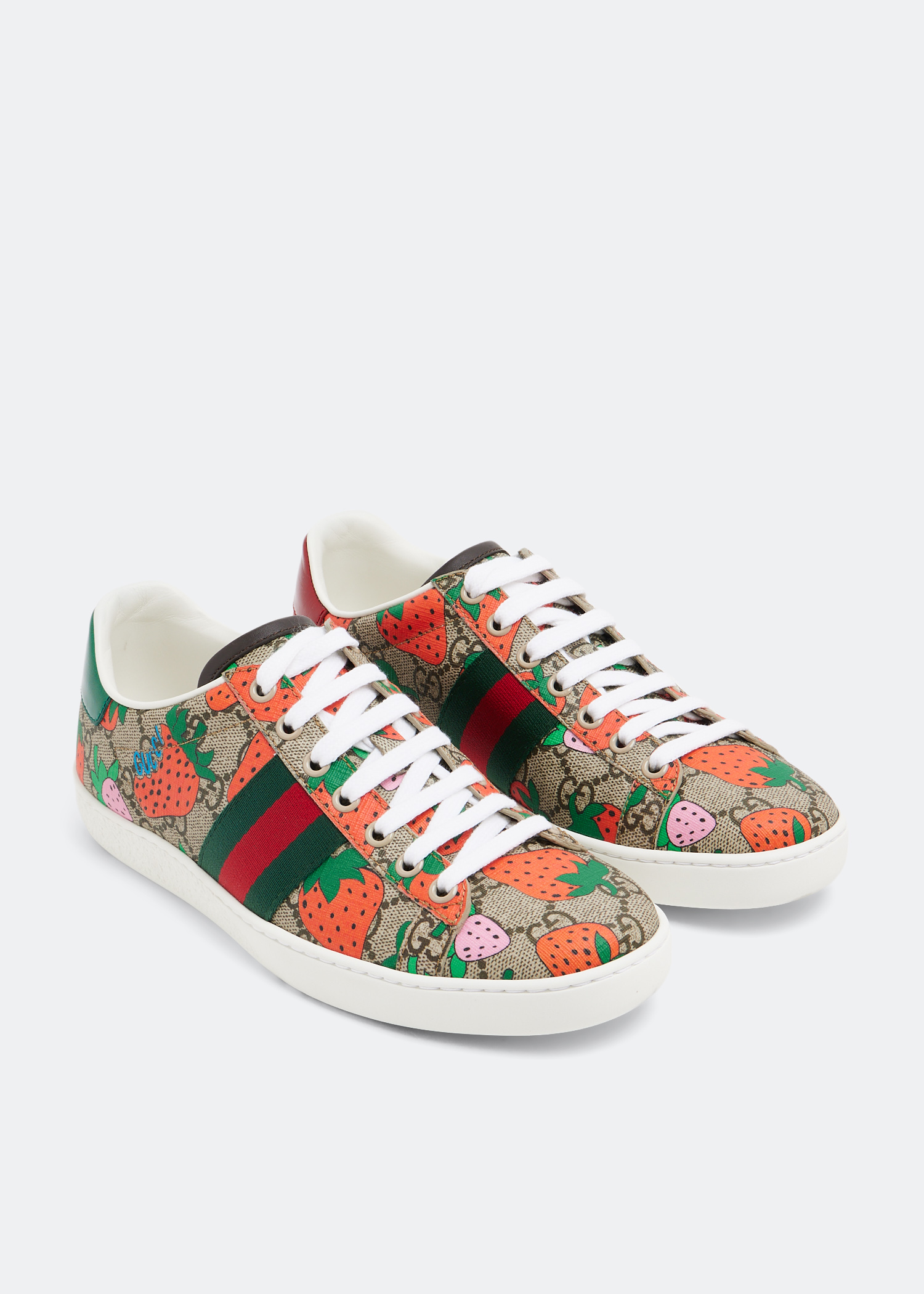 

Ace GG Supreme strawberry sneakers, Multicolored