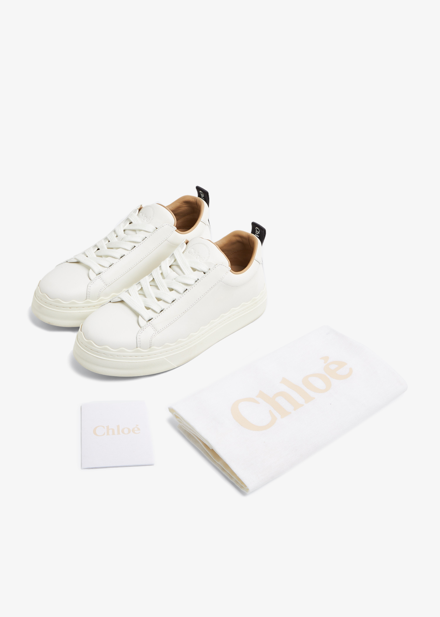 Chloe Pre Loved Lauren sneakers for Women White in KSA Level Shoes