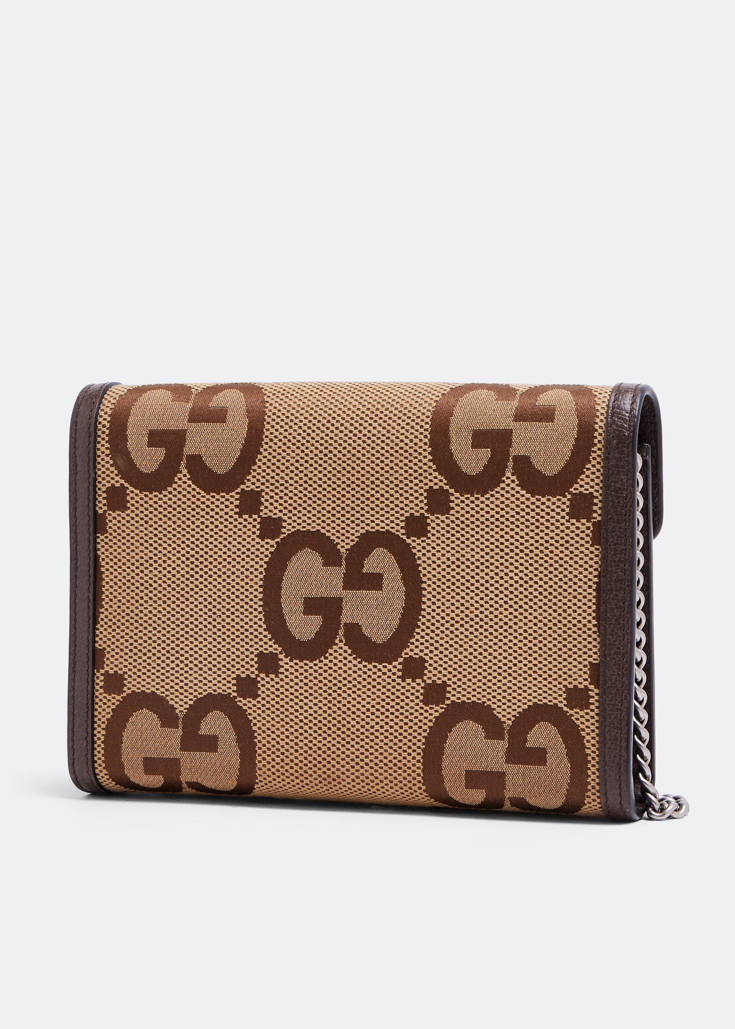 

Dionysus Jumbo GG chain wallet, Brown
