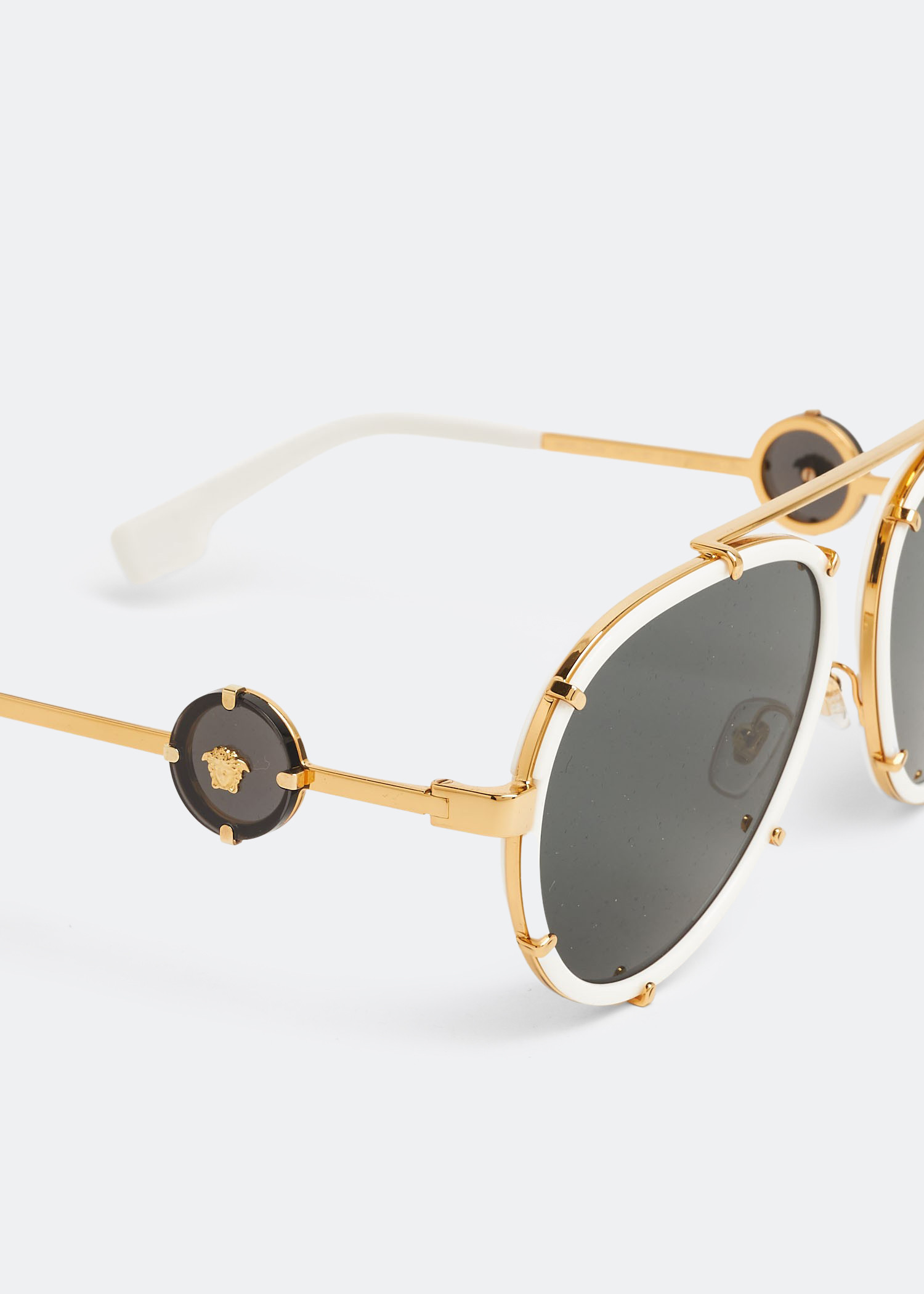 

Aviator sunglasses, White