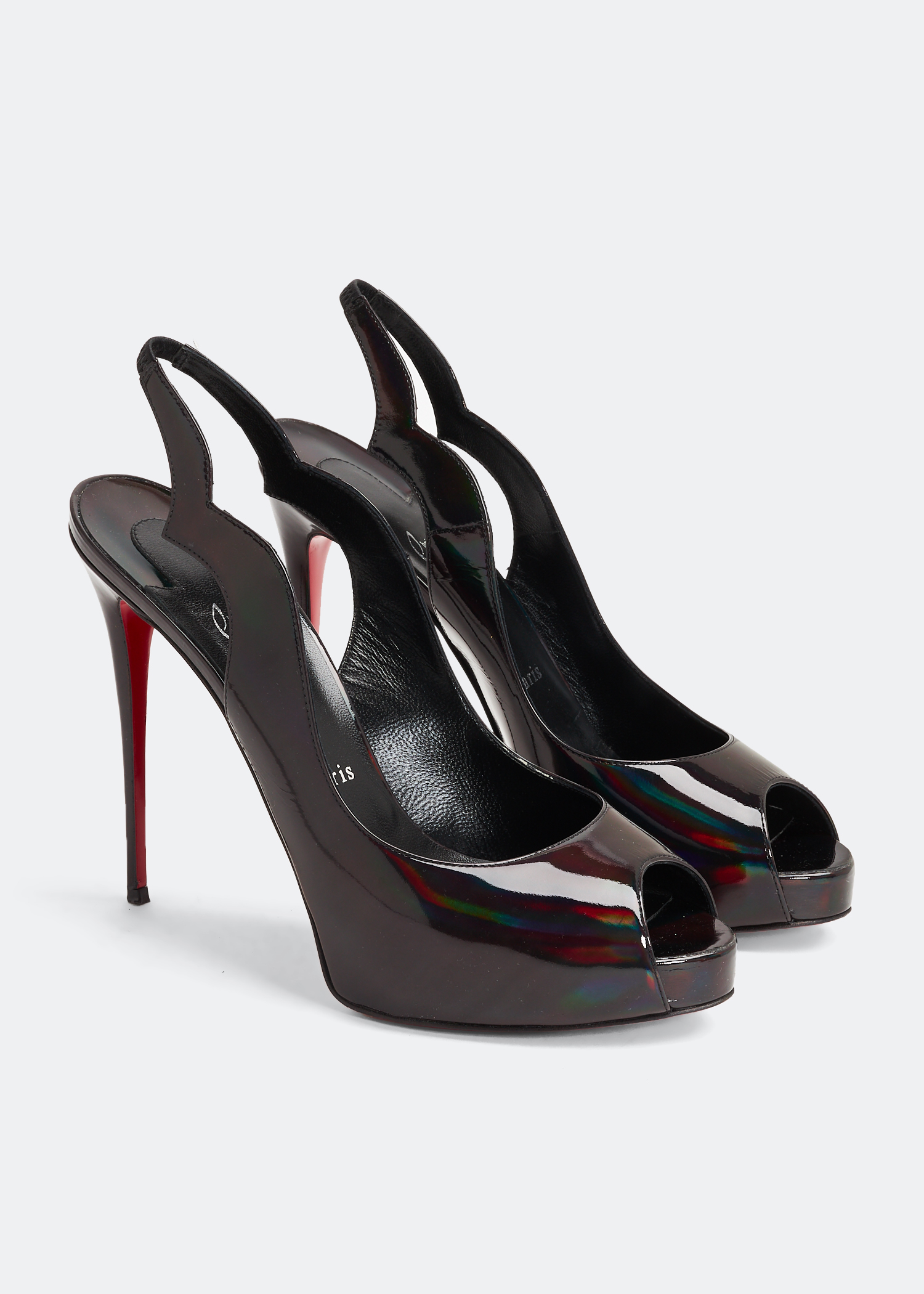 

Hot Chick Alta sling pumps, Black