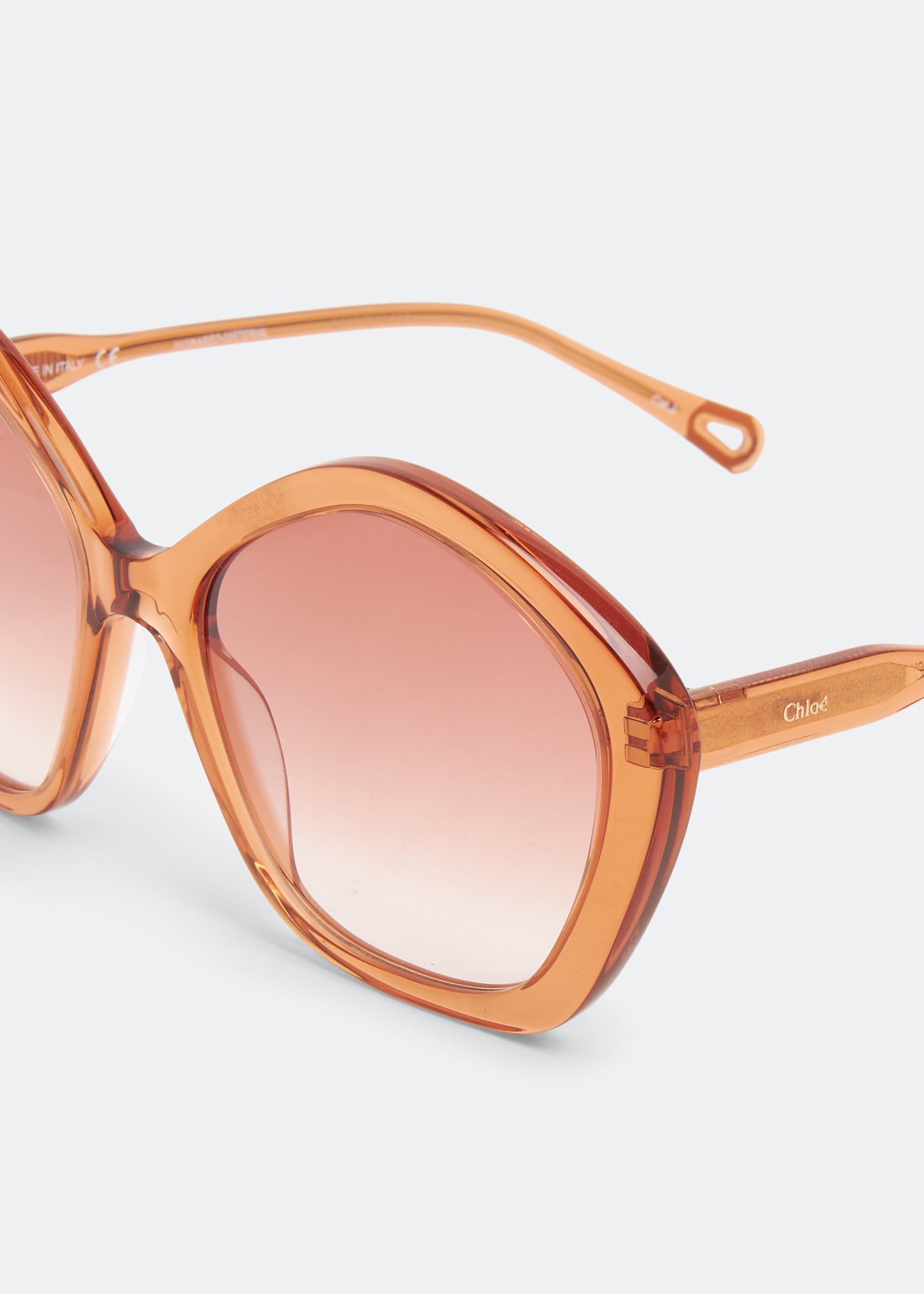 

Oversized sunglasses, Pink
