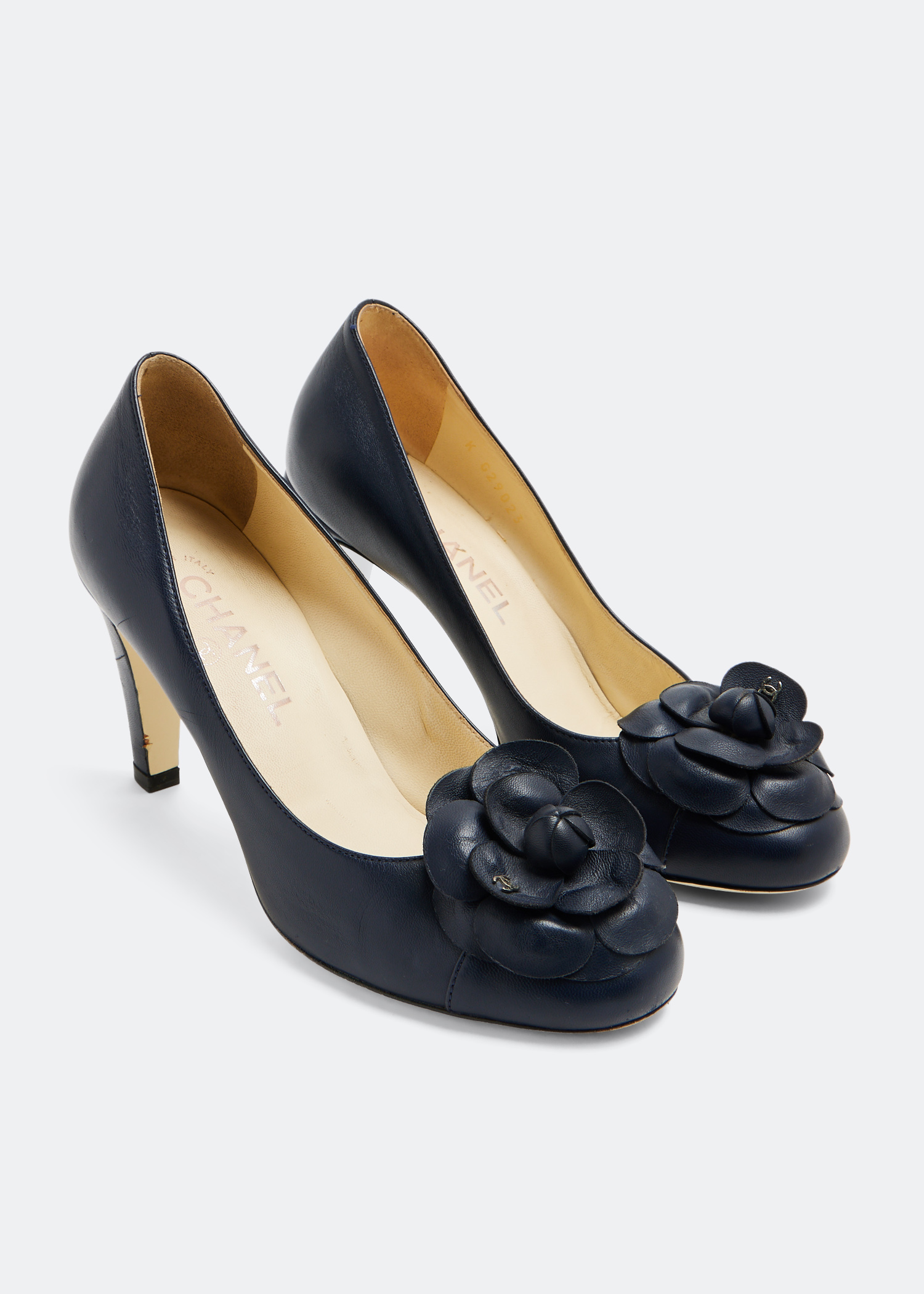 

Camellia pumps, Blue