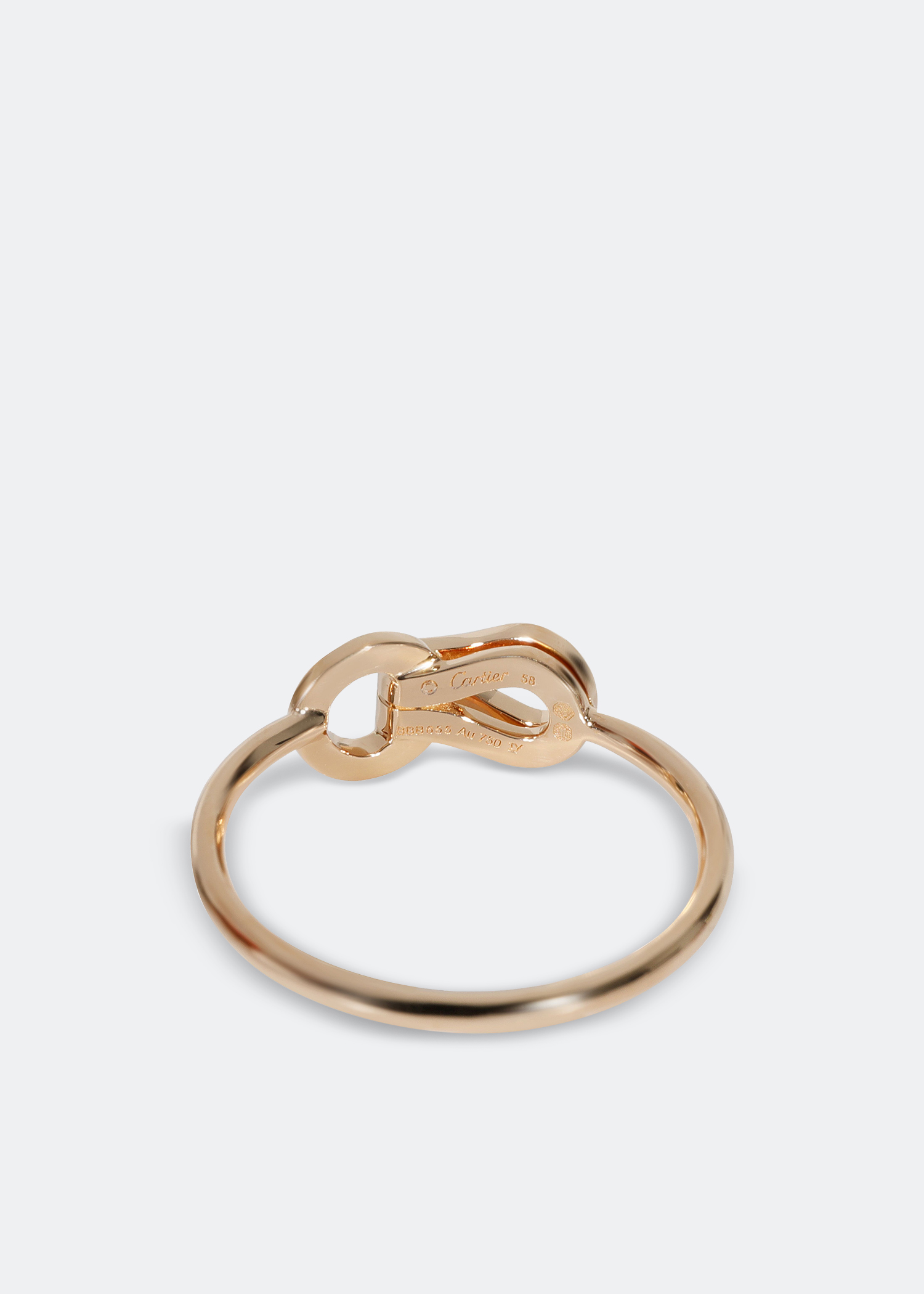 

Agrafe diamond ring, Gold