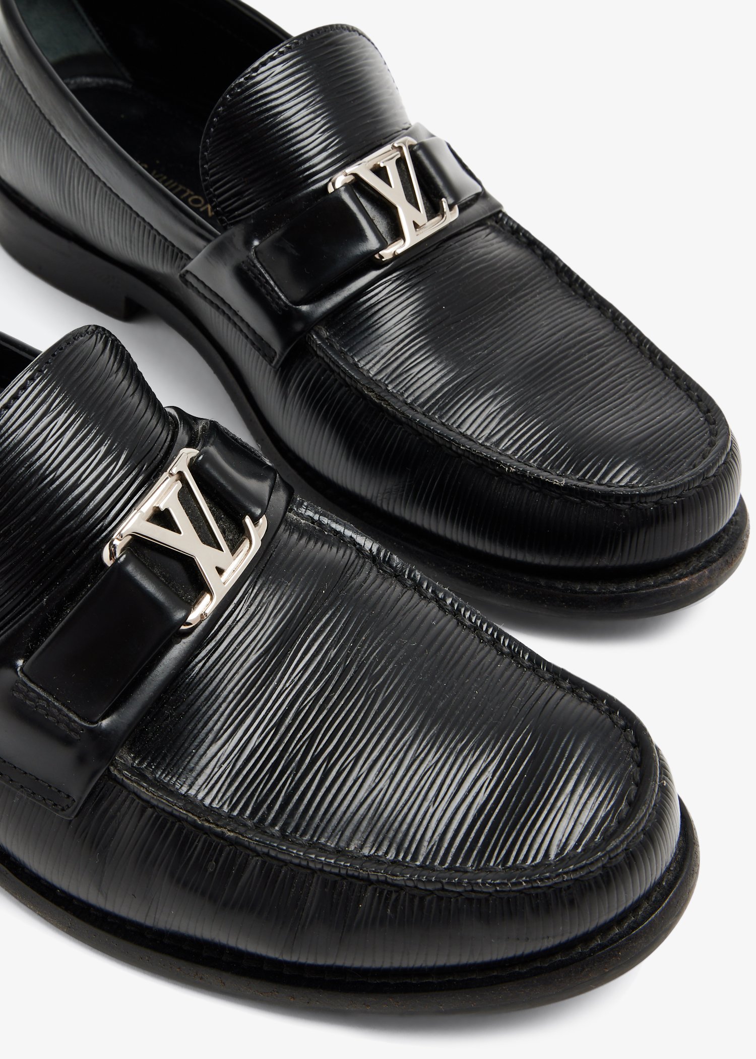 Louis Vuitton Major Loafer, Black, 7.5