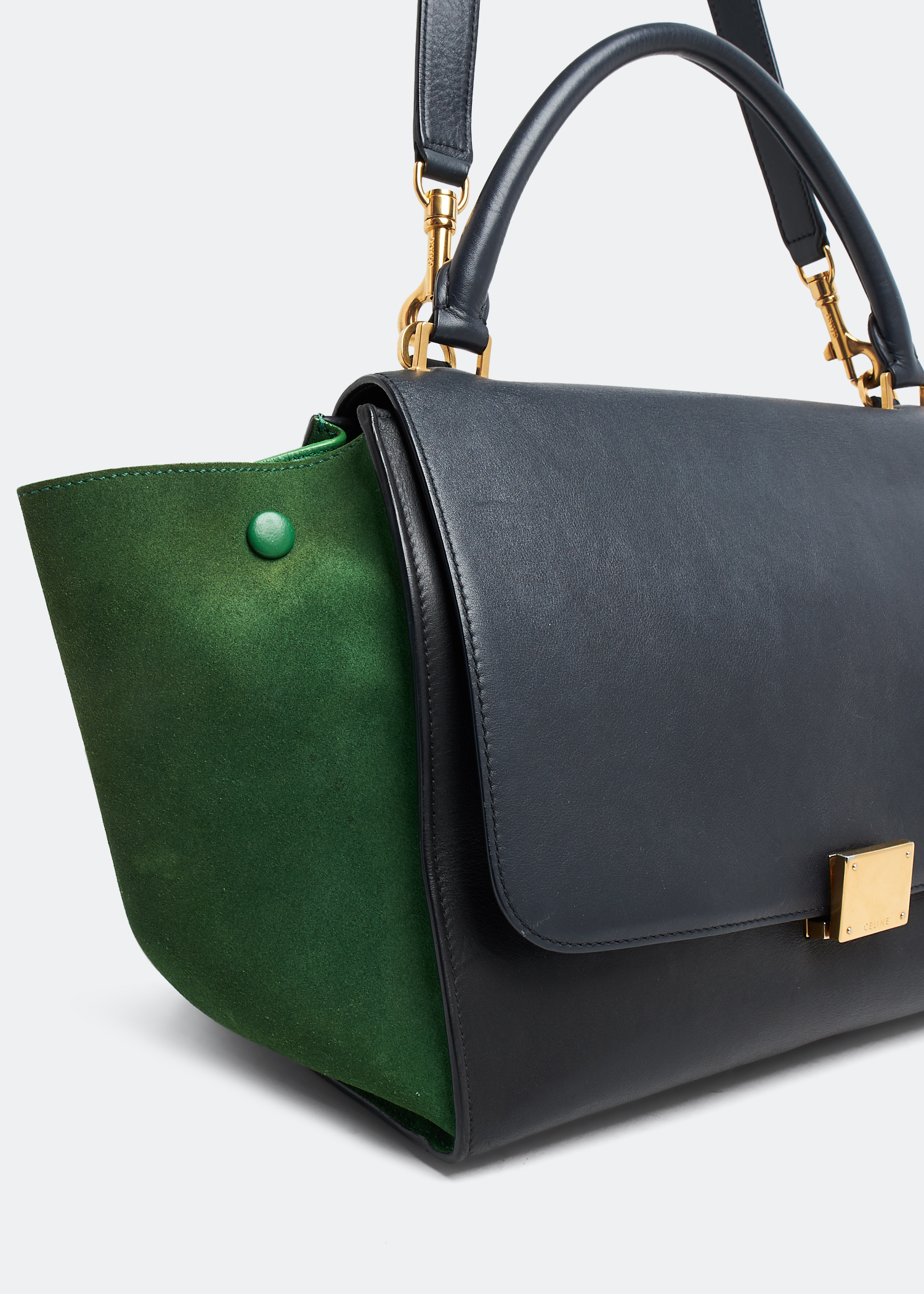 

Trapeze Tricolour medium tote bag, Black