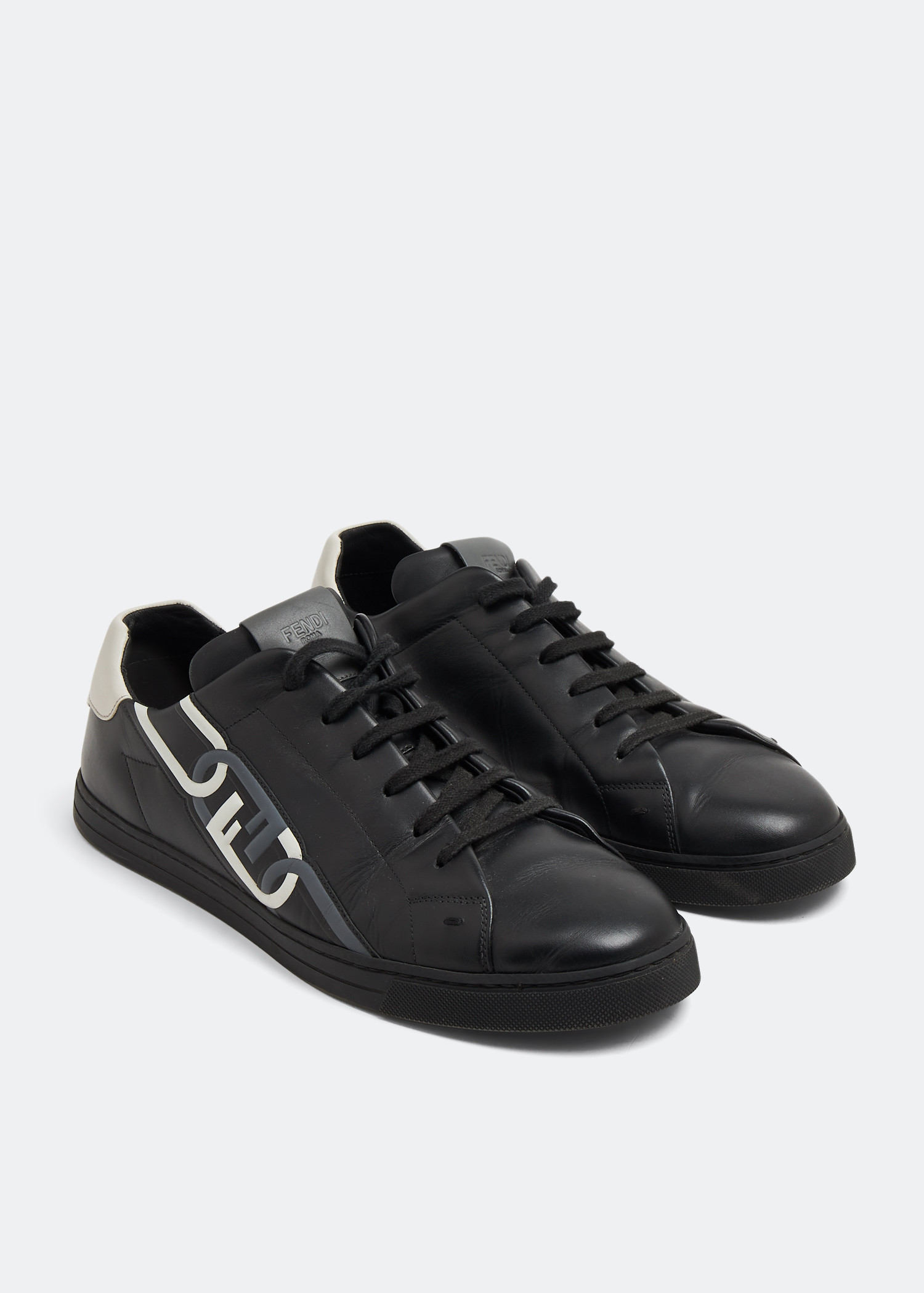 

O'Lock Overlay sneakers, Black