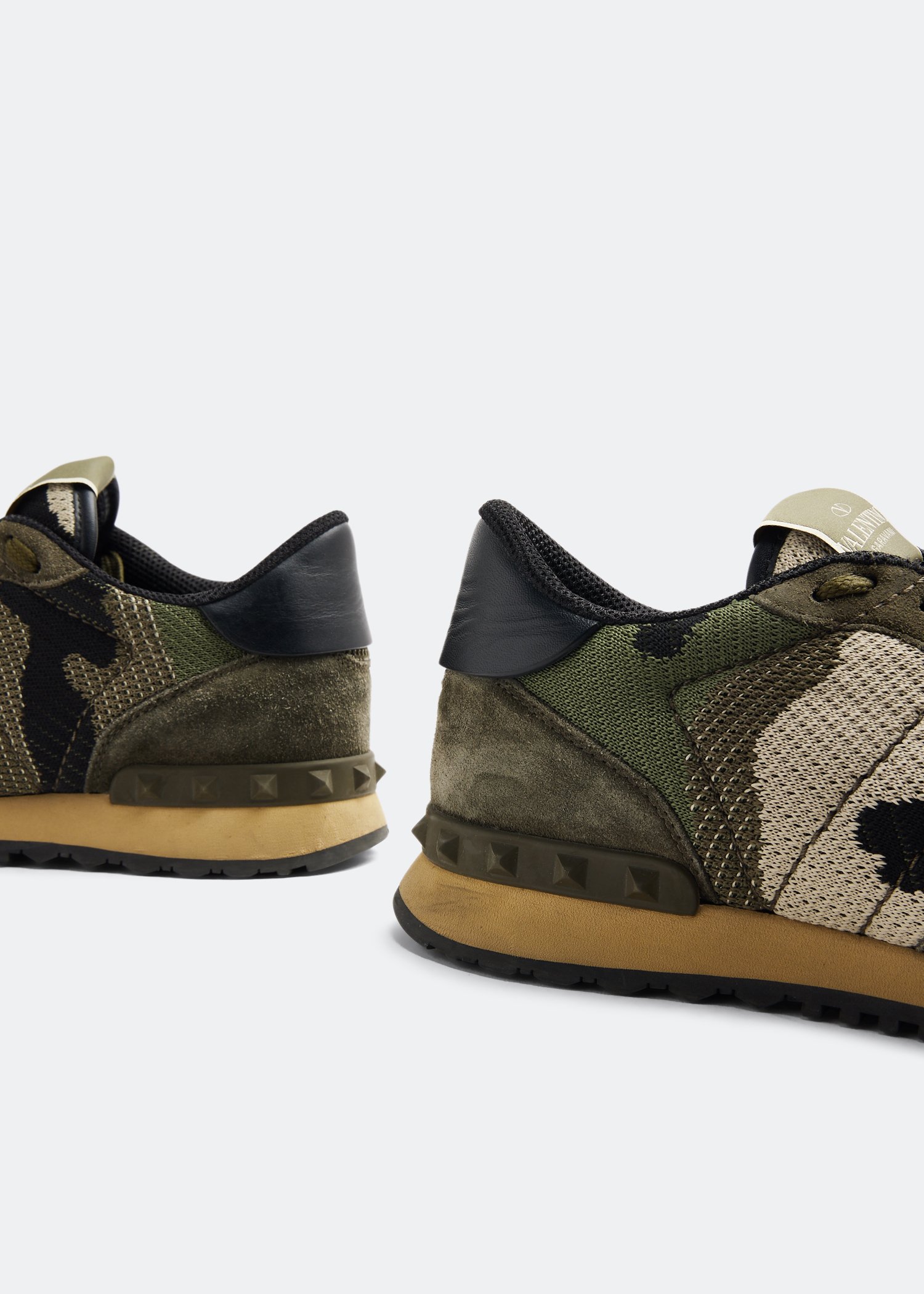 Valentino green deals camo rockrunner