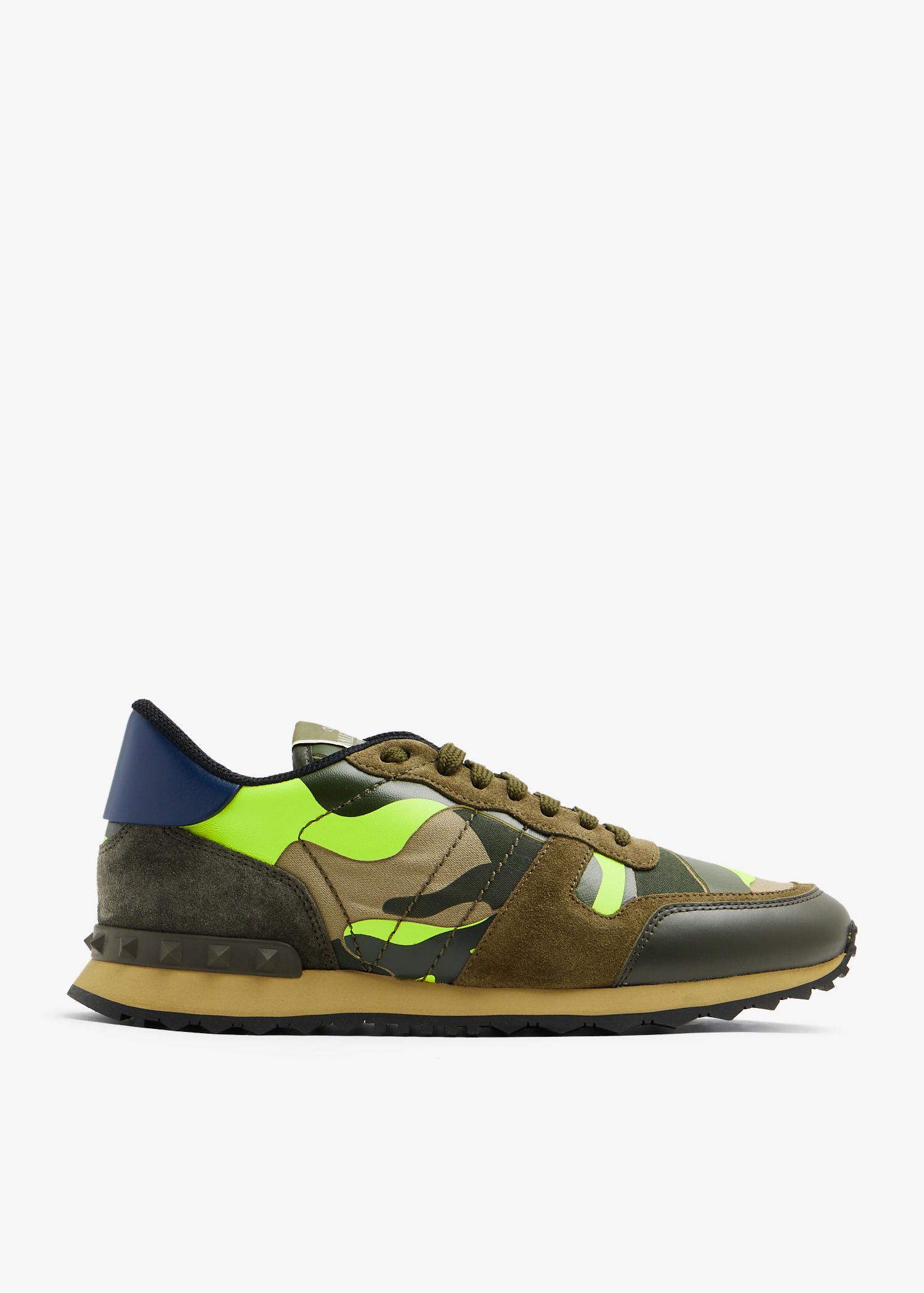 Valentino Garavani Pre-Loved Camouflage sneakers for Men - Multicolored in  UAE | Level Shoes