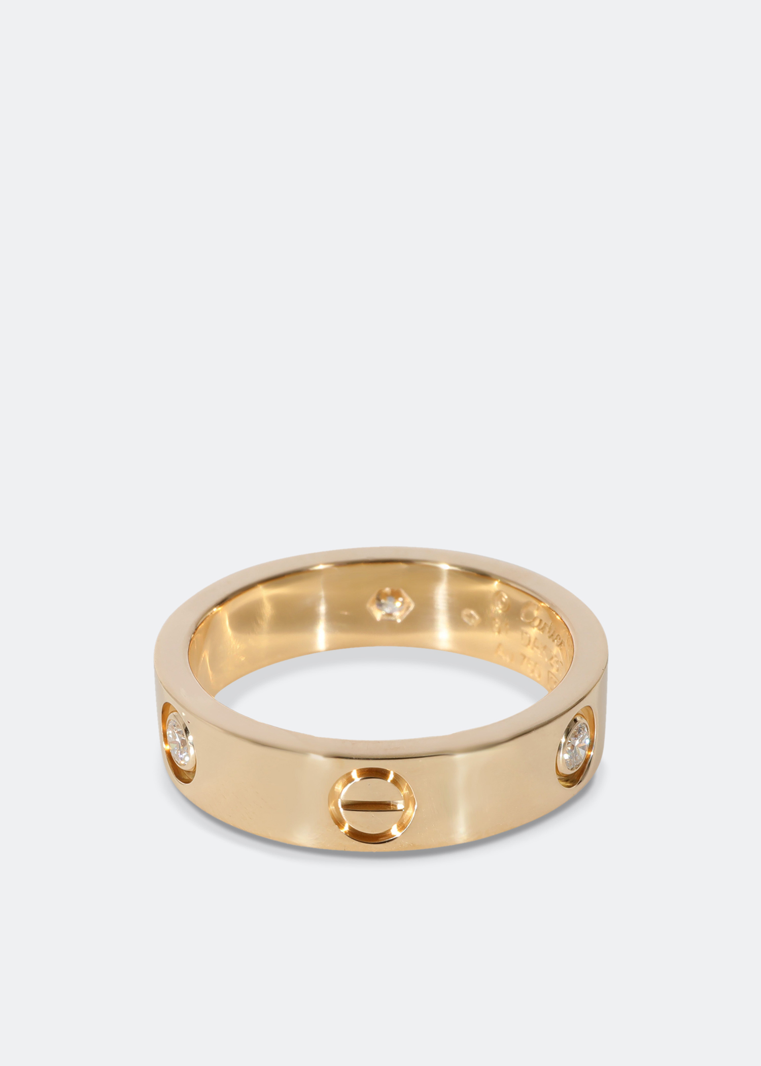 

LOVE diamond ring, Gold
