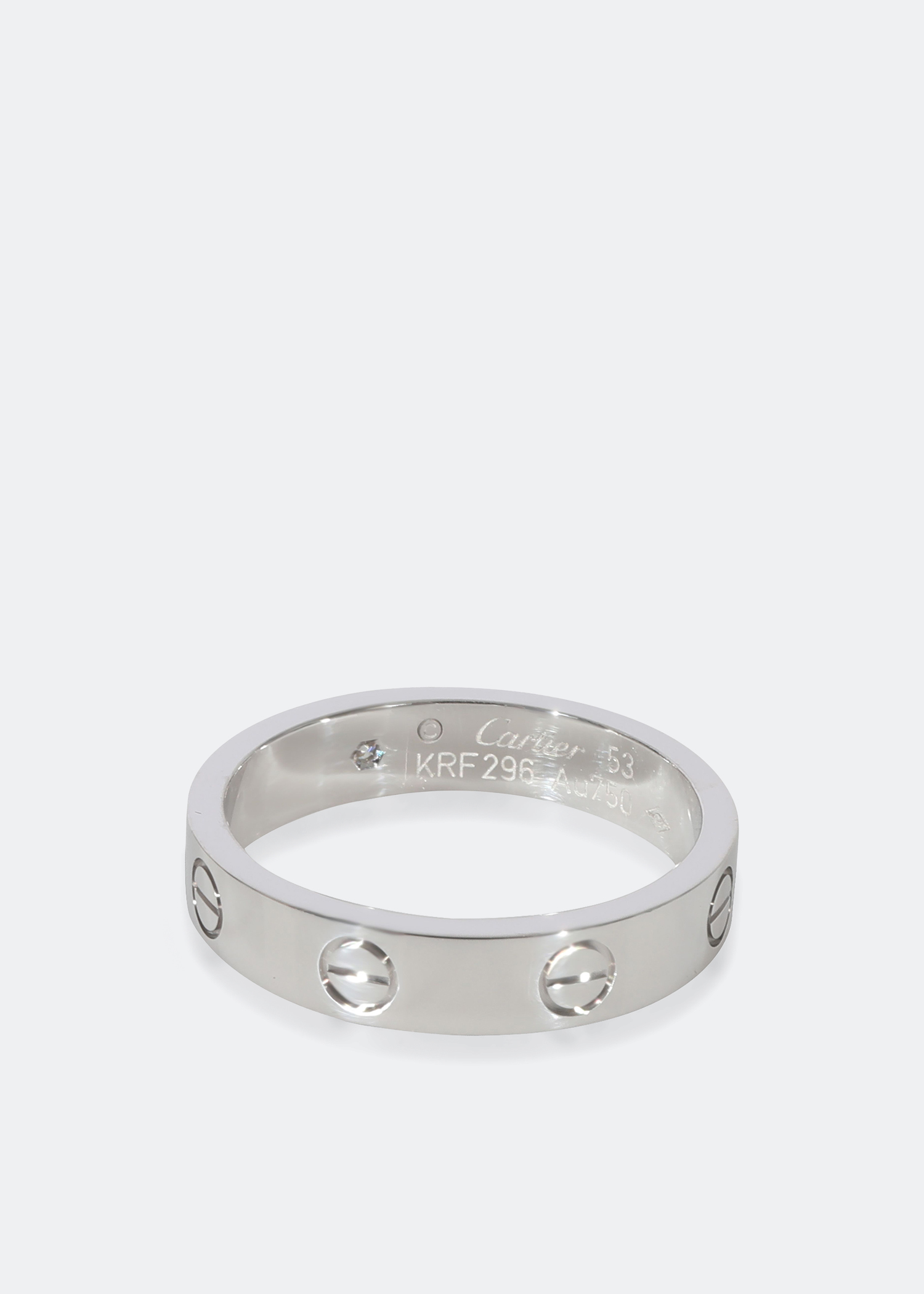 

LOVE wedding band, Silver