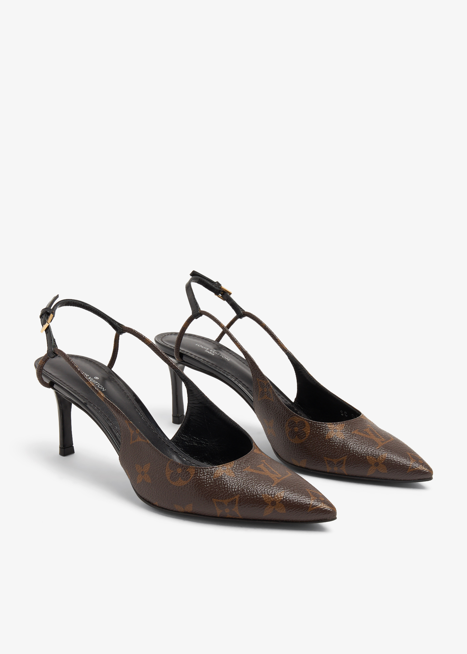 Louis Vuitton Pre-Loved Cherie slingback pumps for Women - Brown in UAE