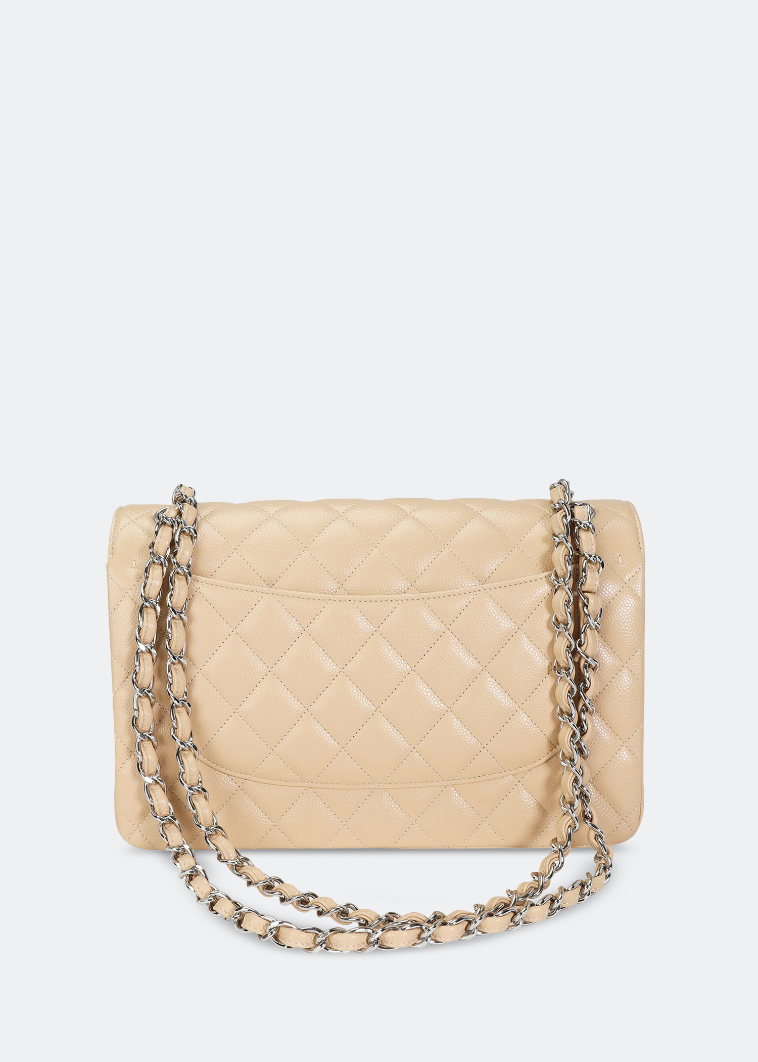 

Jumbo Classic Double Flap bag, Beige
