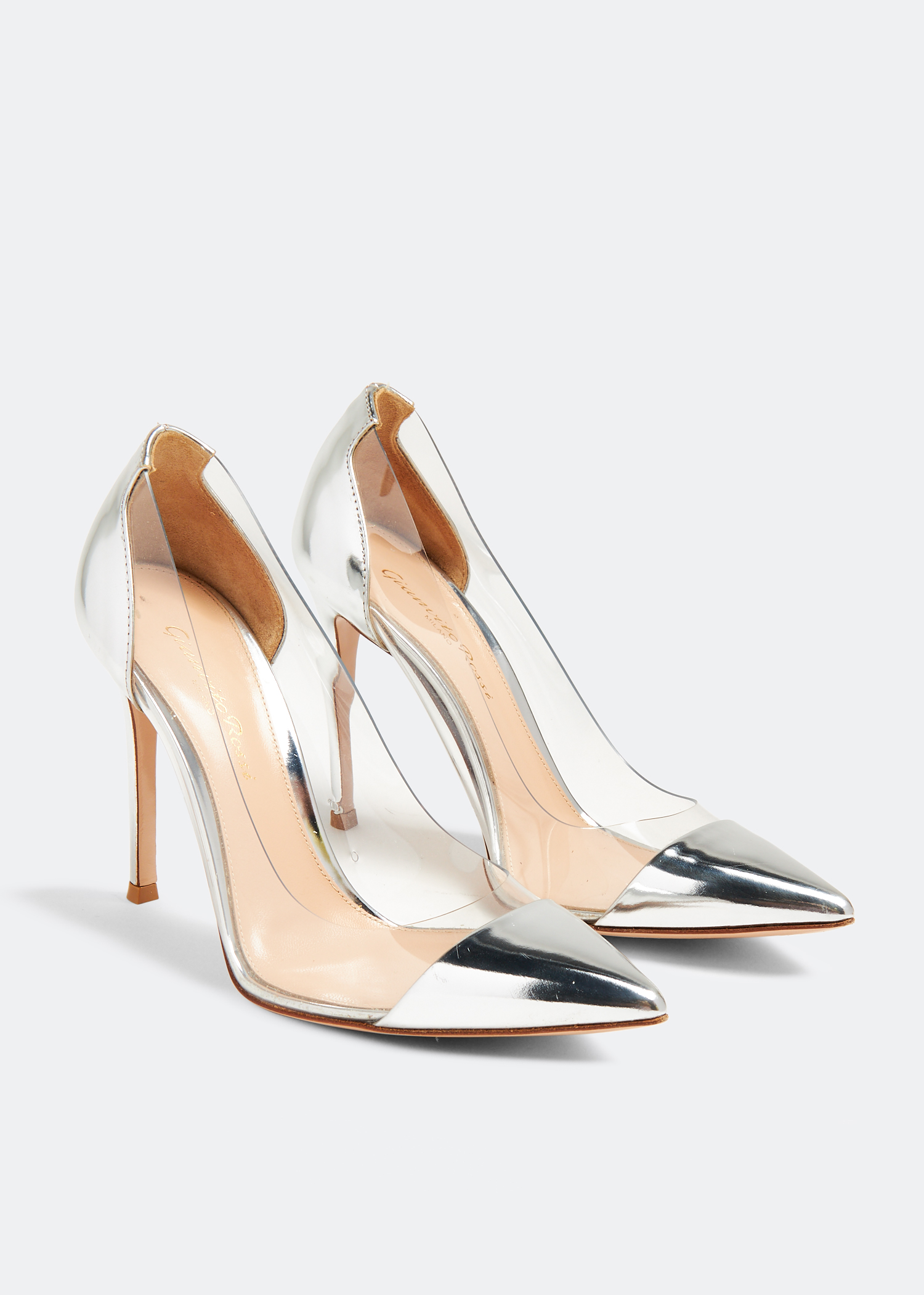 

Plexi pumps, Silver