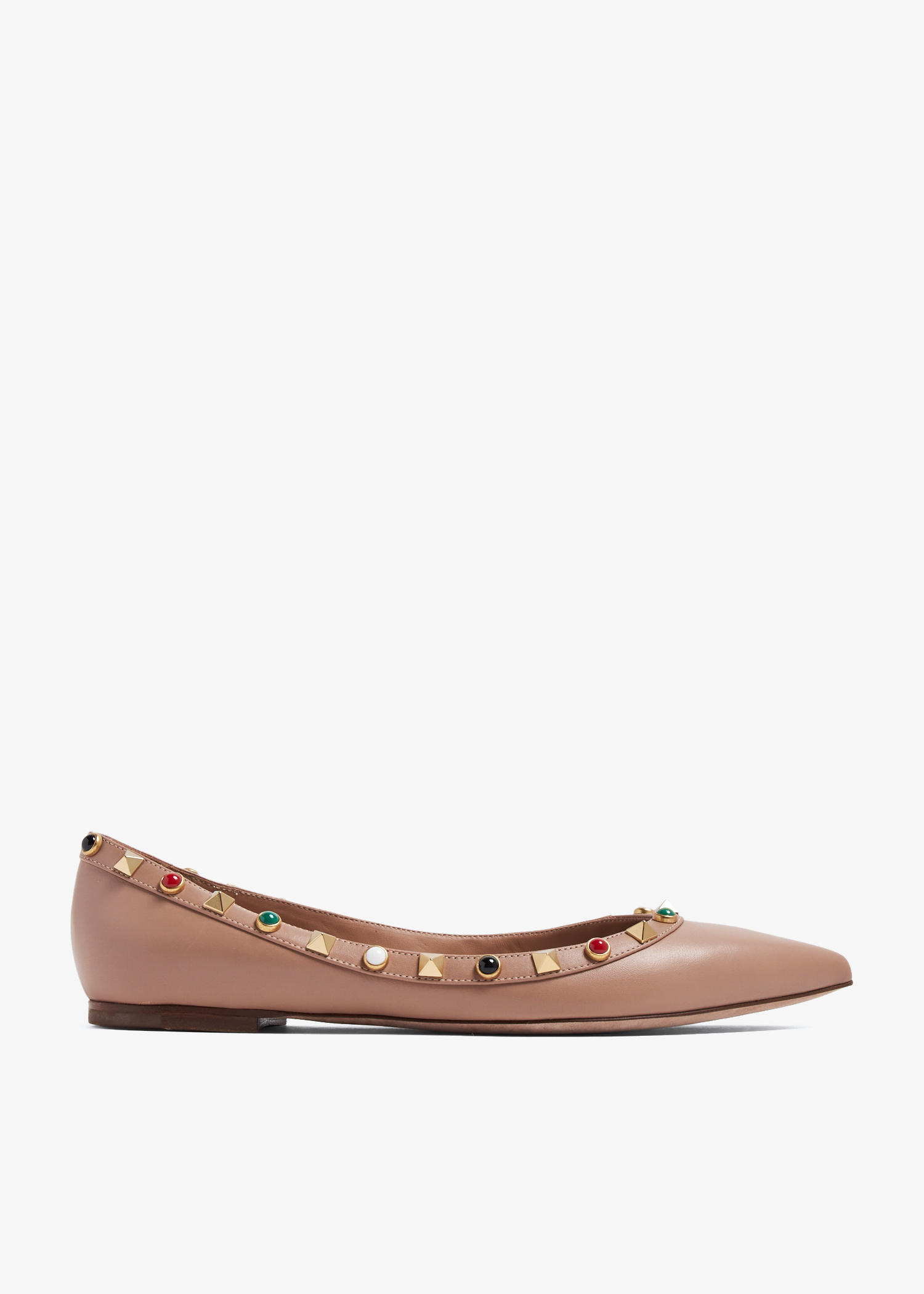Valentino Garavani Pre Loved Rockstud ballet flats for Women
